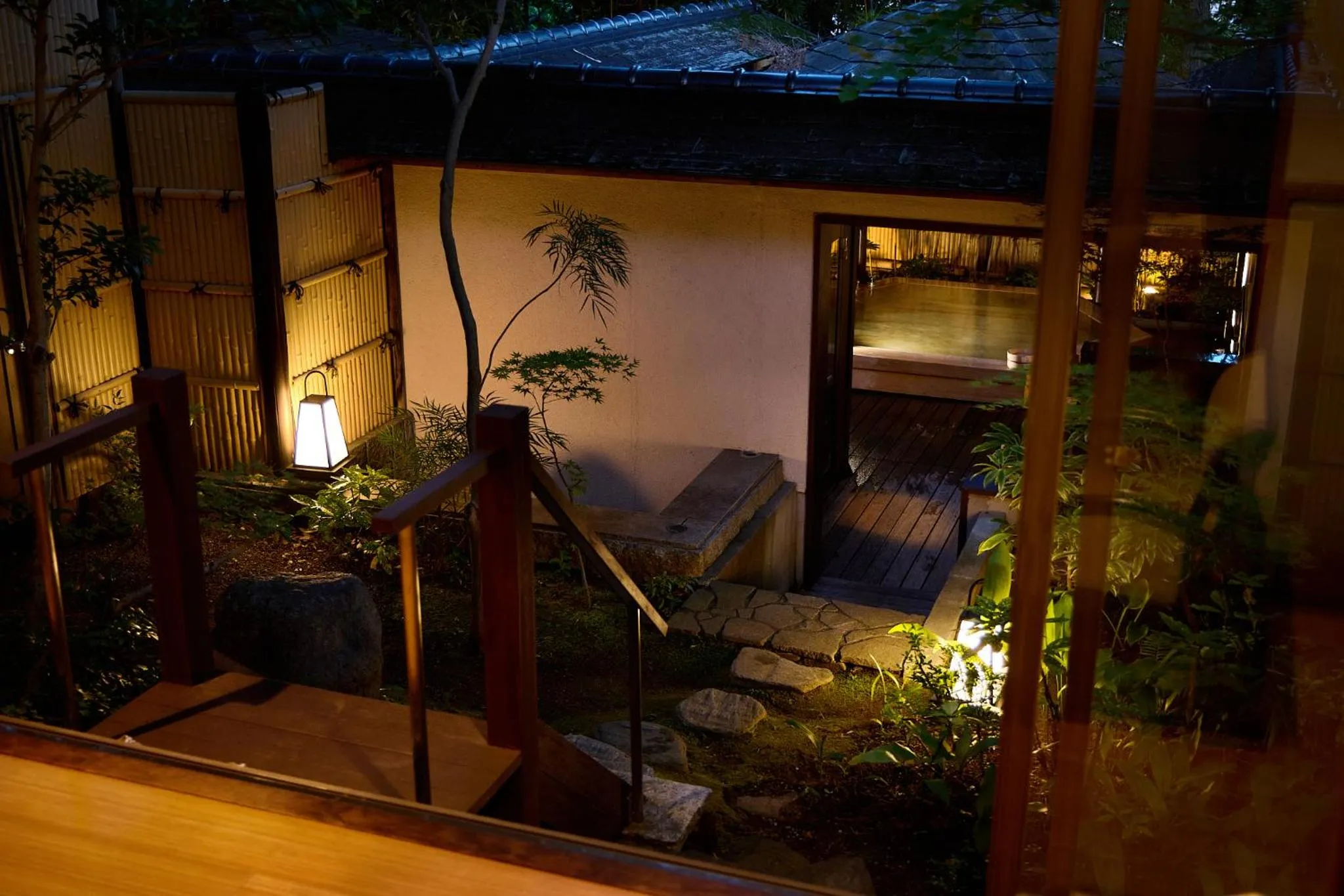 Garden in Jinya Ryokan