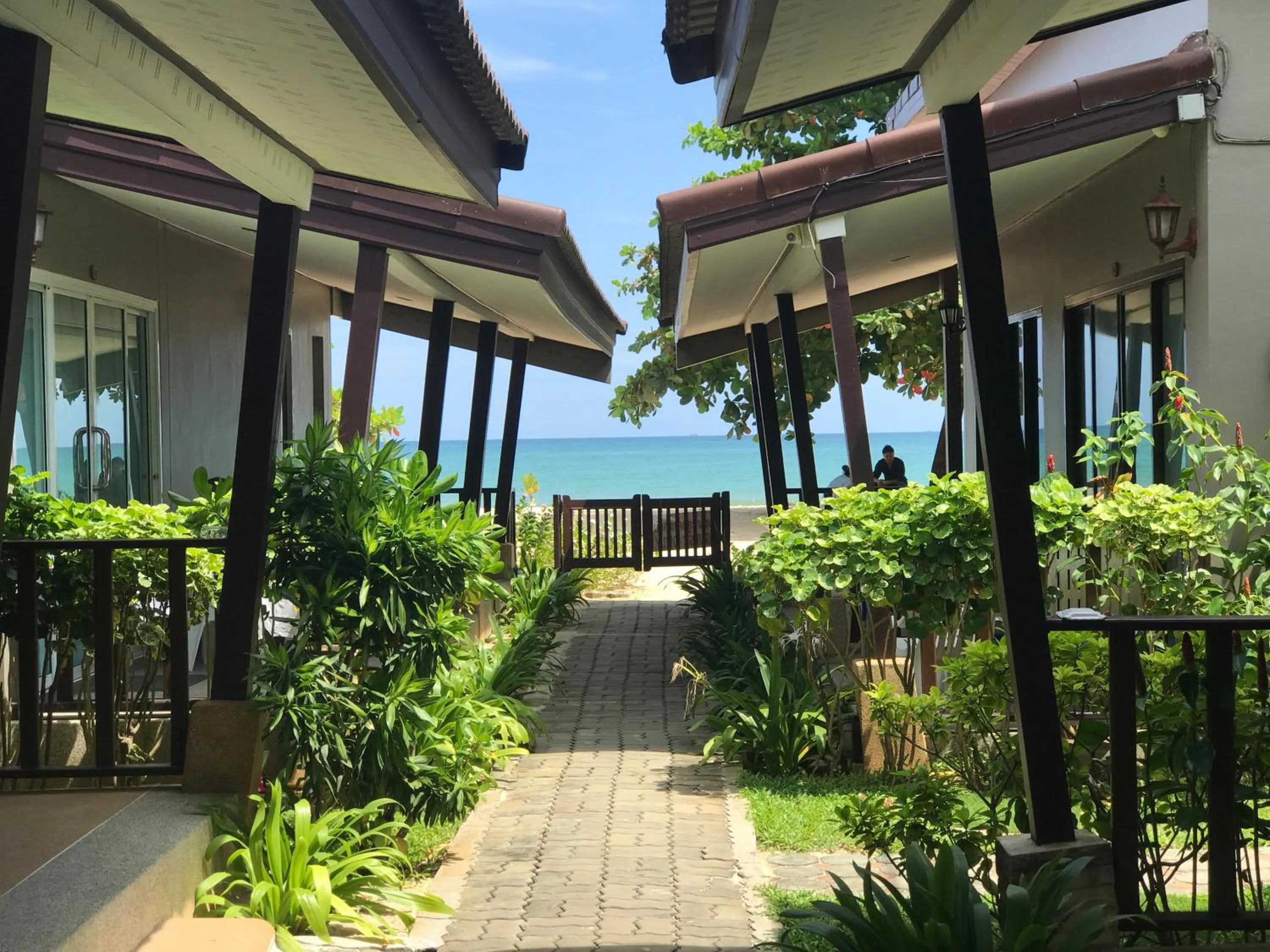Balcony/Terrace in Dang Sea Beach Resort - SHA