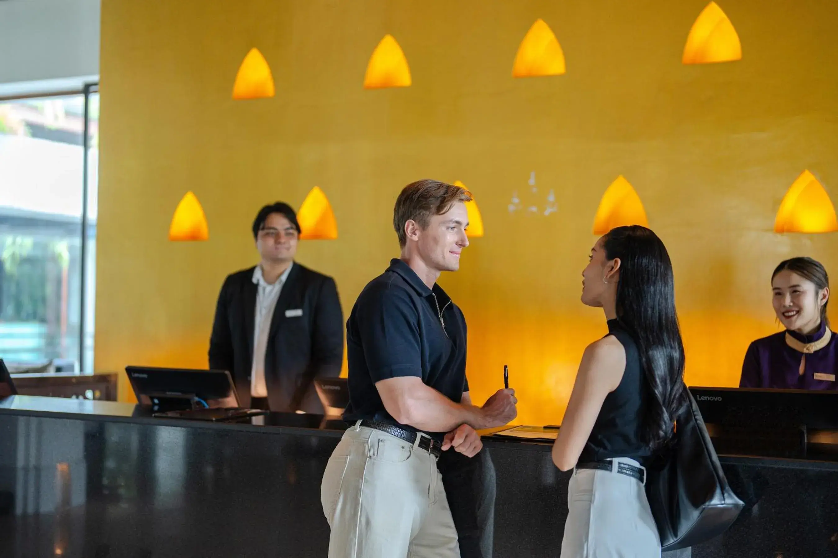 Lobby or reception in Avani Khon Kaen Hotel & Convention Centre Lobby or reception in Avani Khon Kaen Hotel & Convention Centre