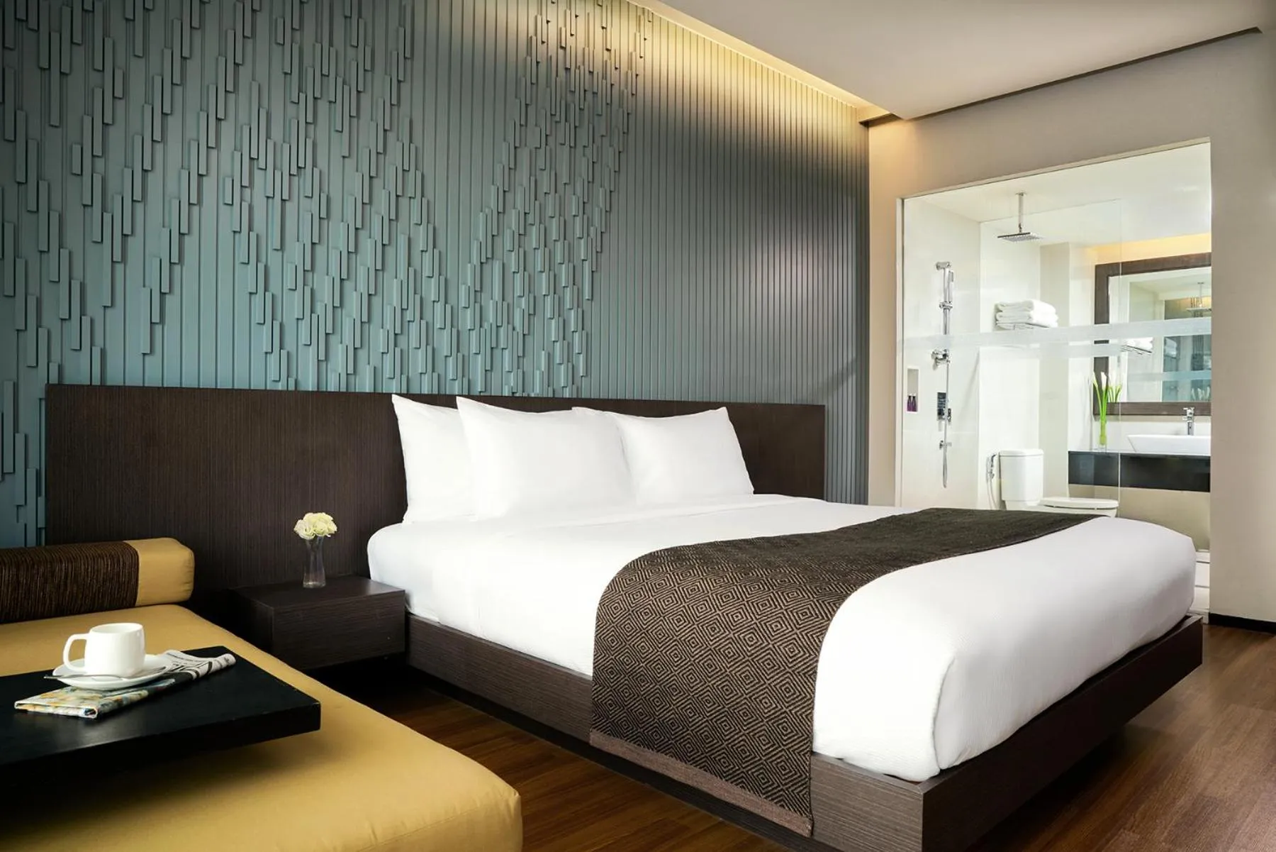 Bed in Avani Khon Kaen Hotel & Convention Centre