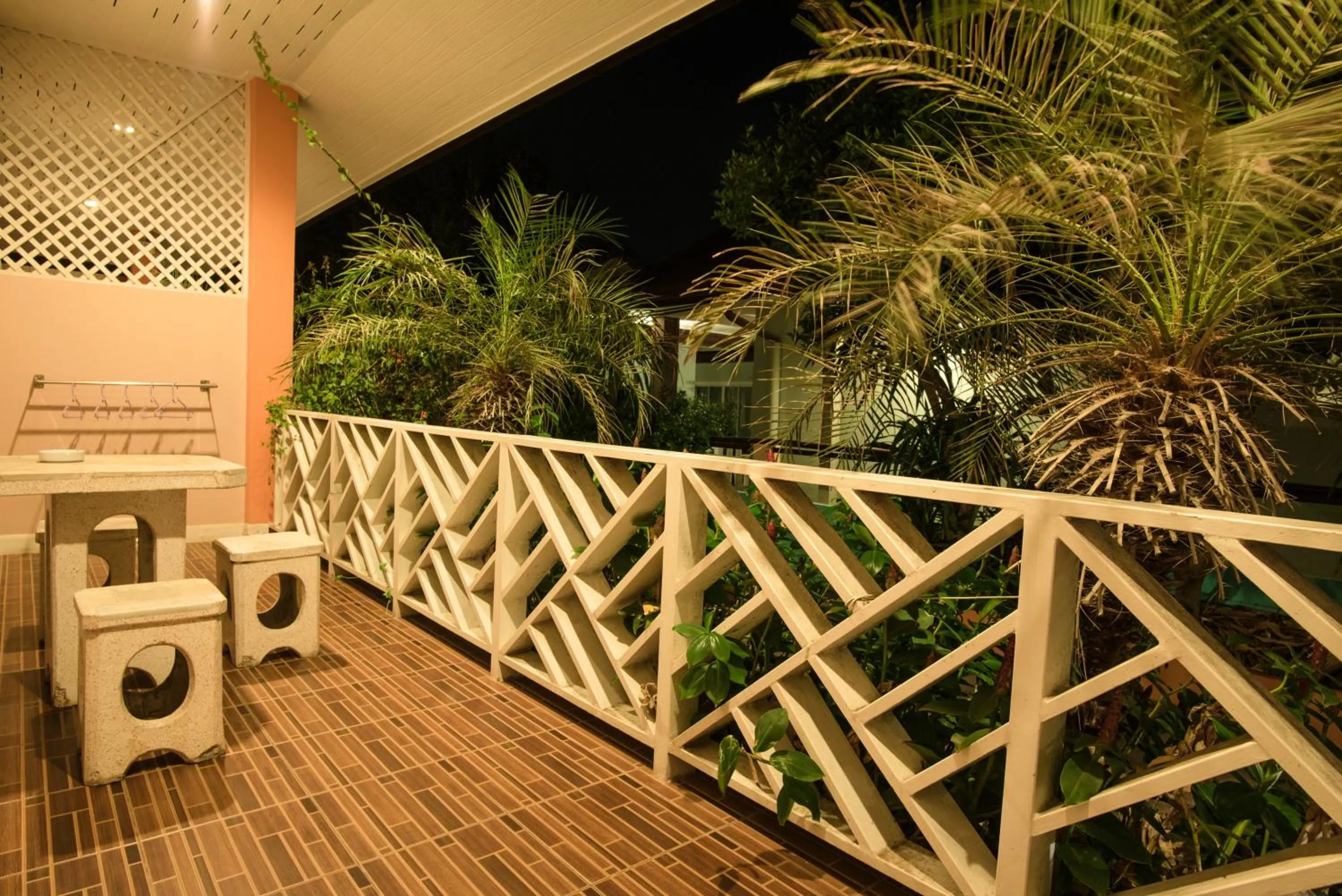 Balcony/Terrace in Lareena Resort Koh Larn Pattaya
