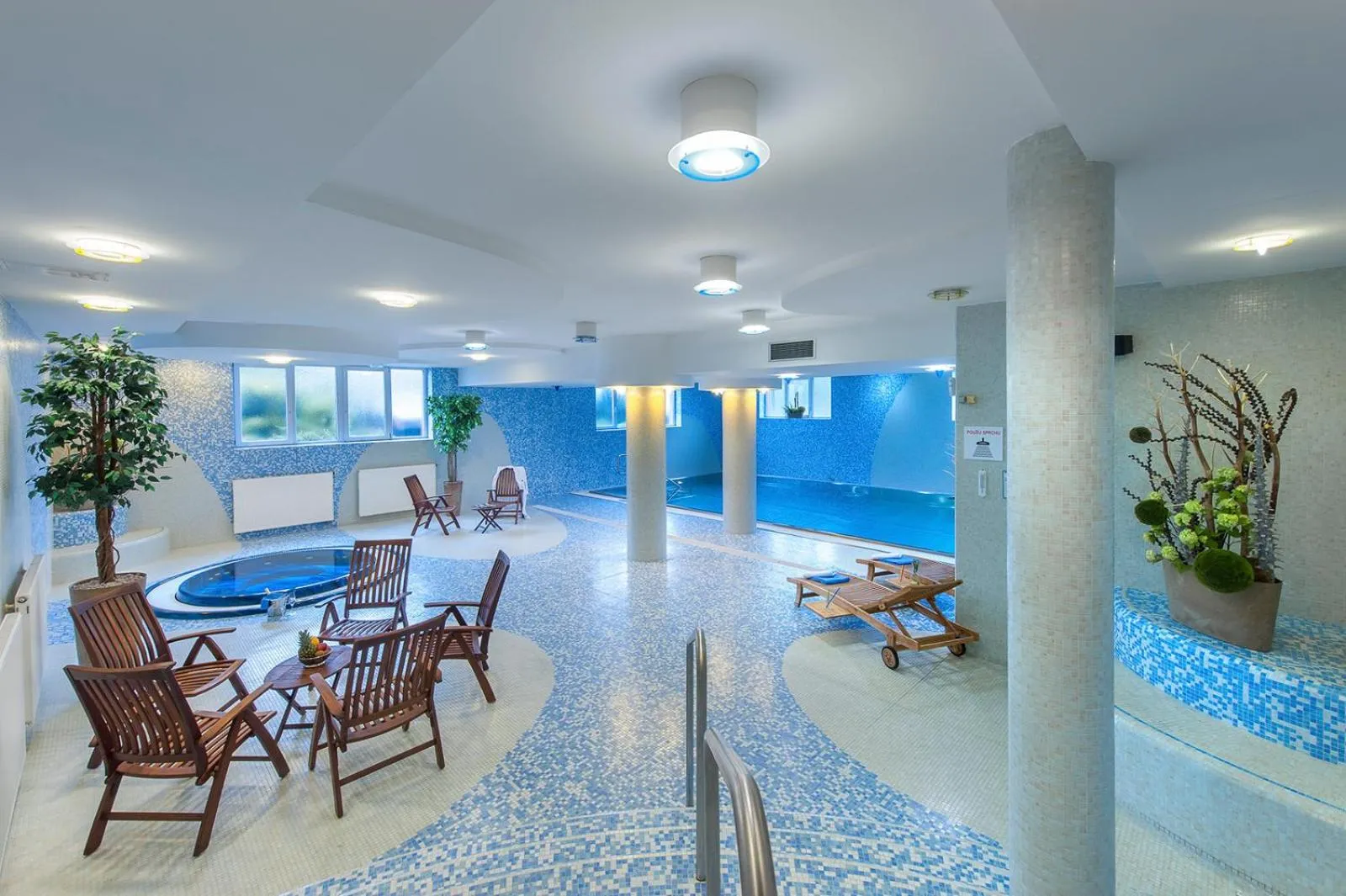 Spa and wellness centre/facilities in April hotel Panorama