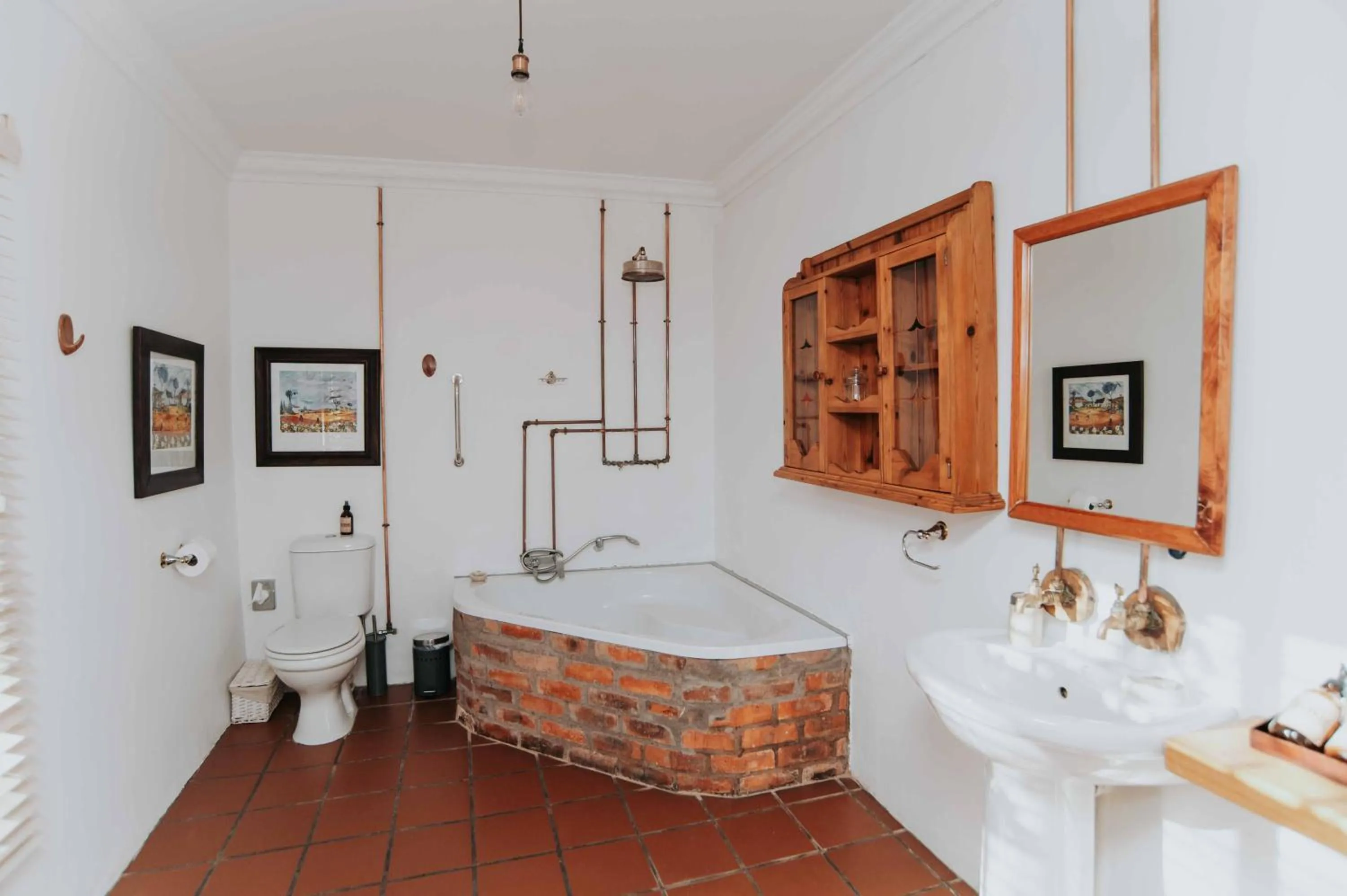 Toilet in Upington African Vineyard Boutique Hotel & SPA