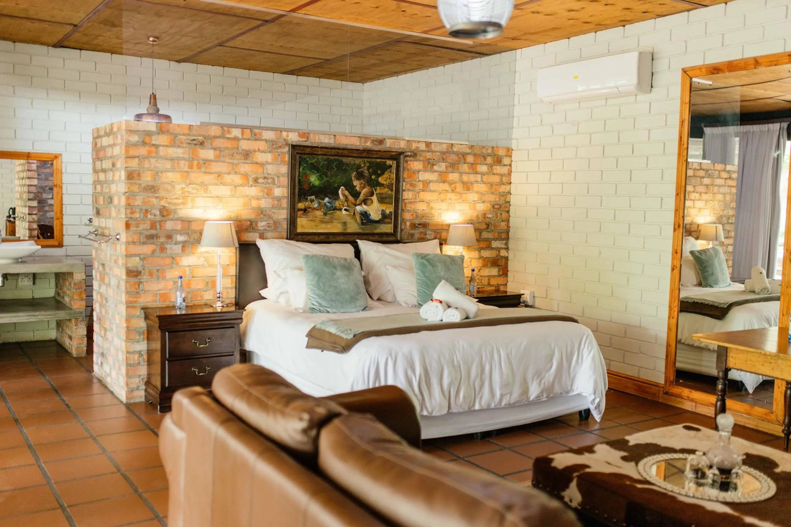 Bed in Upington African Vineyard Boutique Hotel & SPA