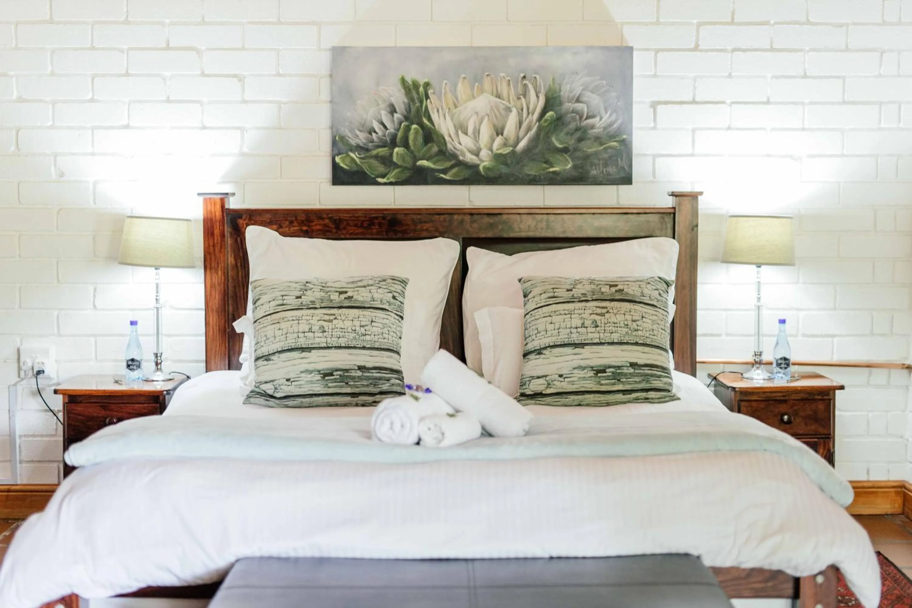 Bed in Upington African Vineyard Boutique Hotel & SPA