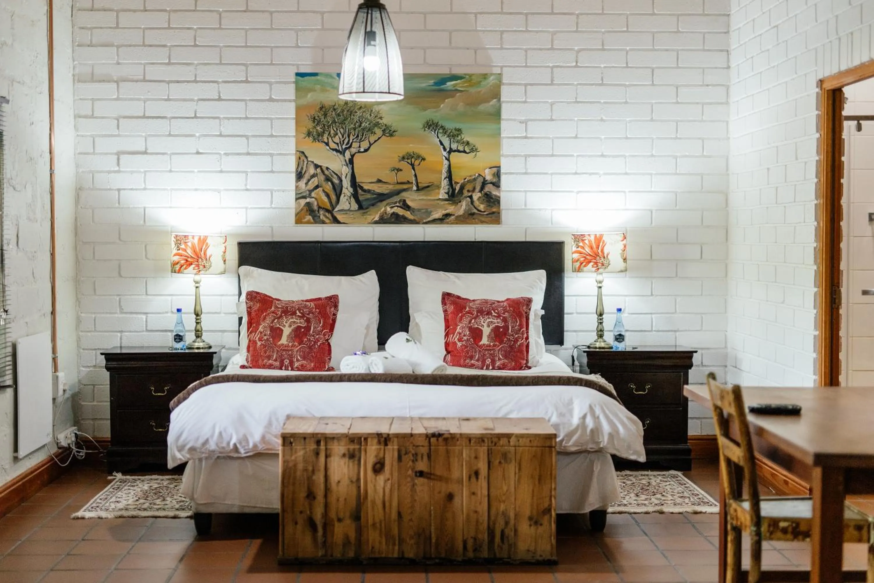 Queen Room with Garden View - single occupancy in Upington African Vineyard Boutique Hotel & SPA