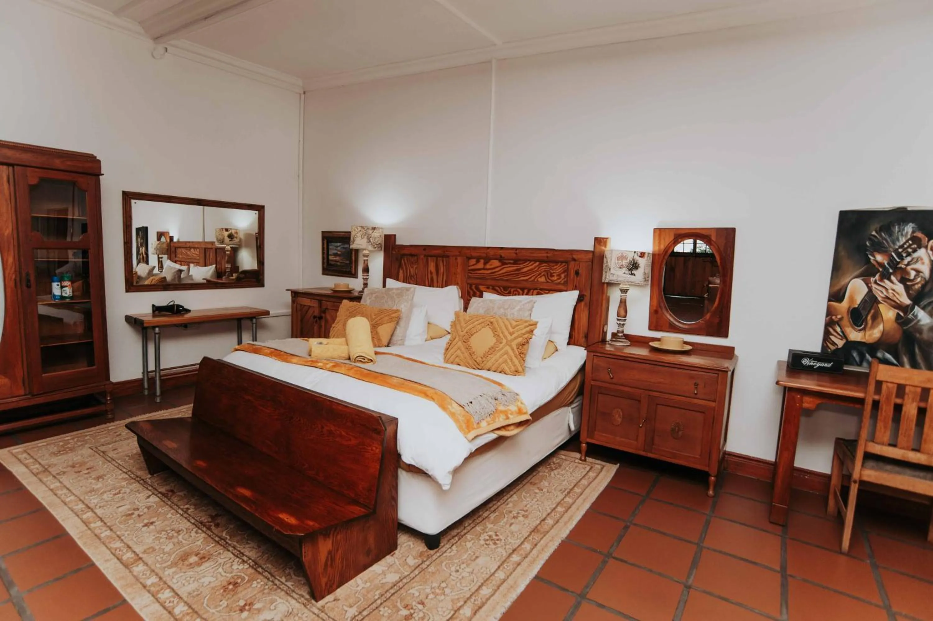 Bed in Upington African Vineyard Boutique Hotel & SPA