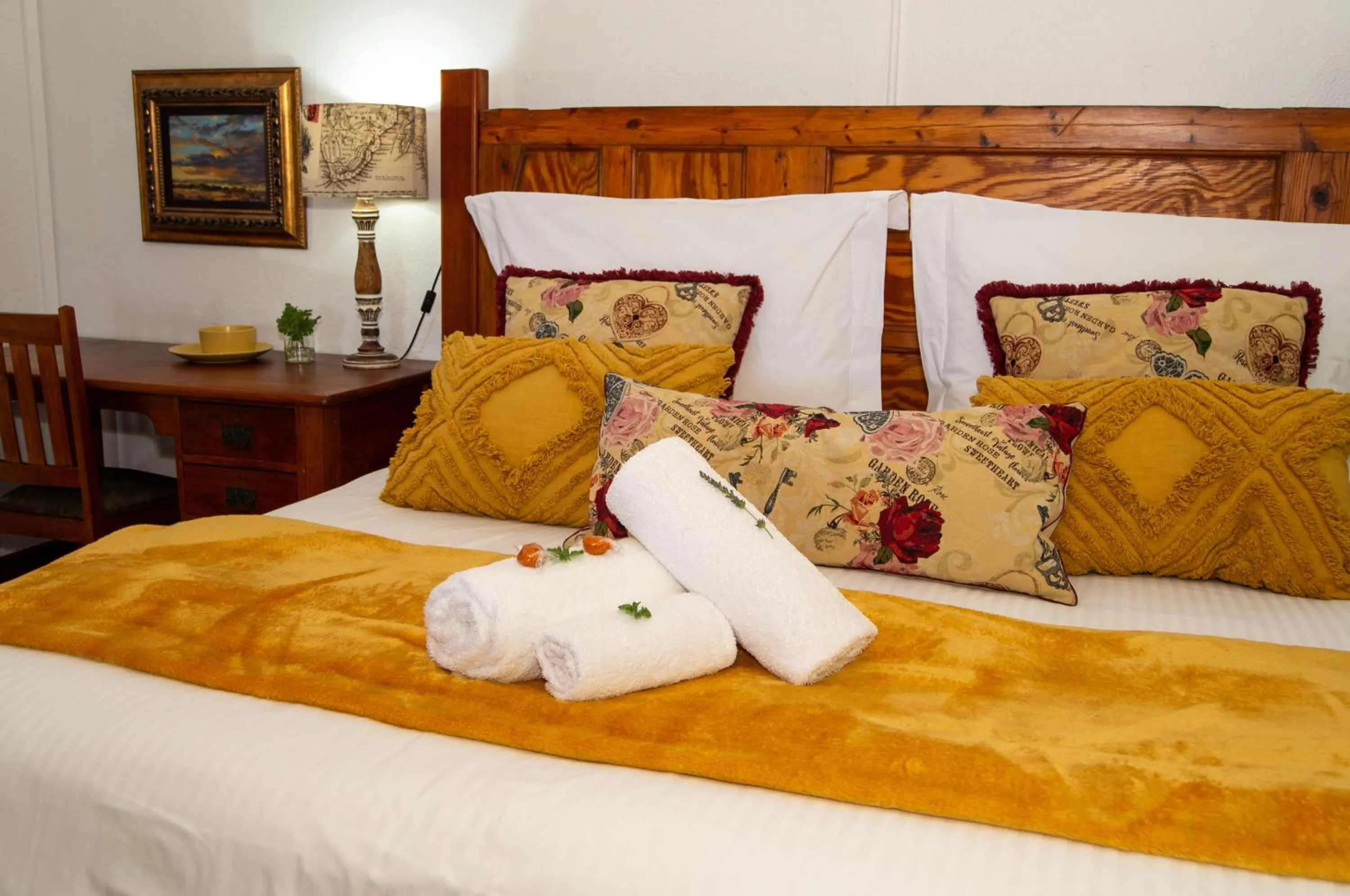 Bedroom, Bed in Upington African Vineyard Boutique Hotel & SPA