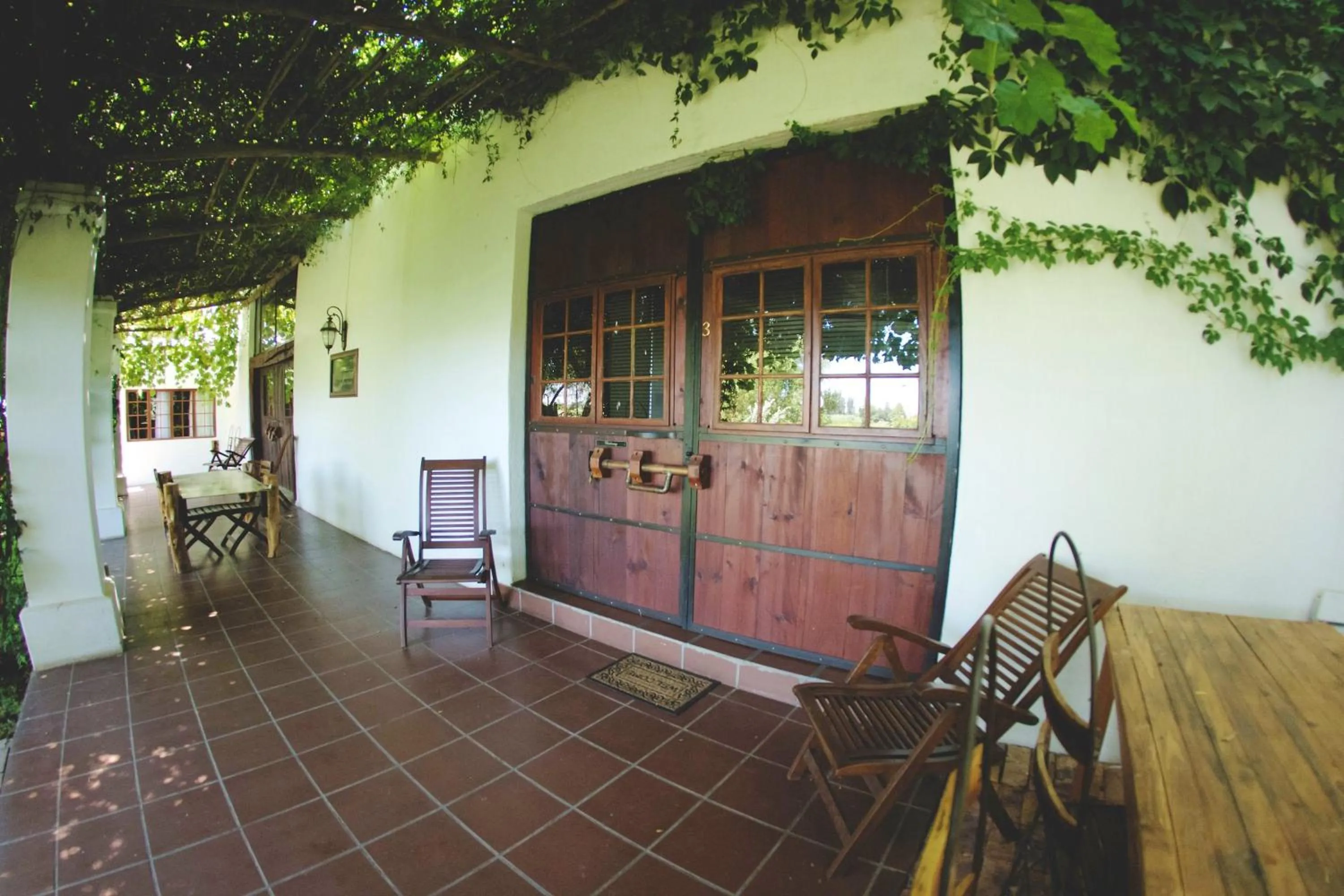 Patio in Upington African Vineyard Boutique Hotel & SPA