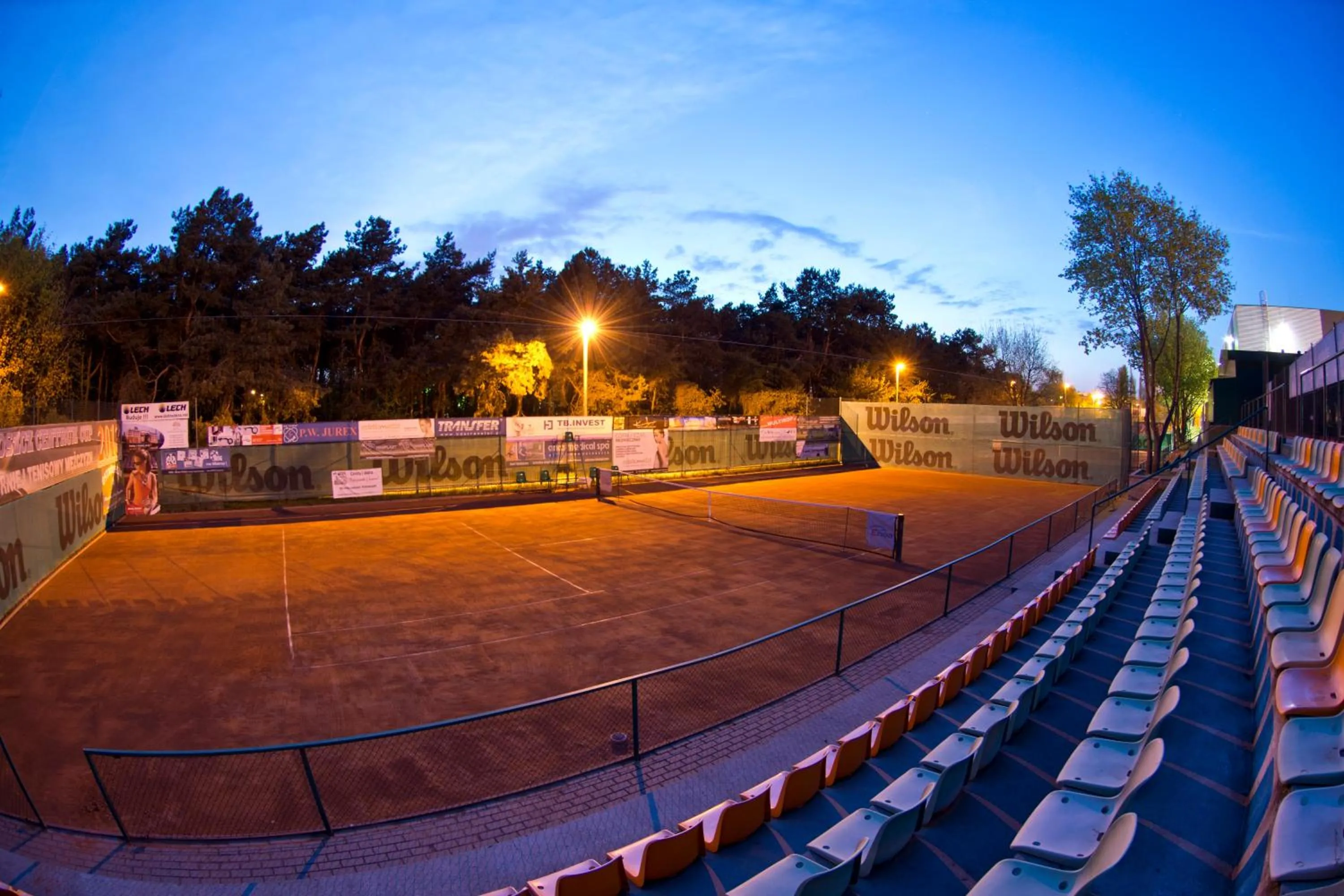 Tennis court in Hotel Centrum