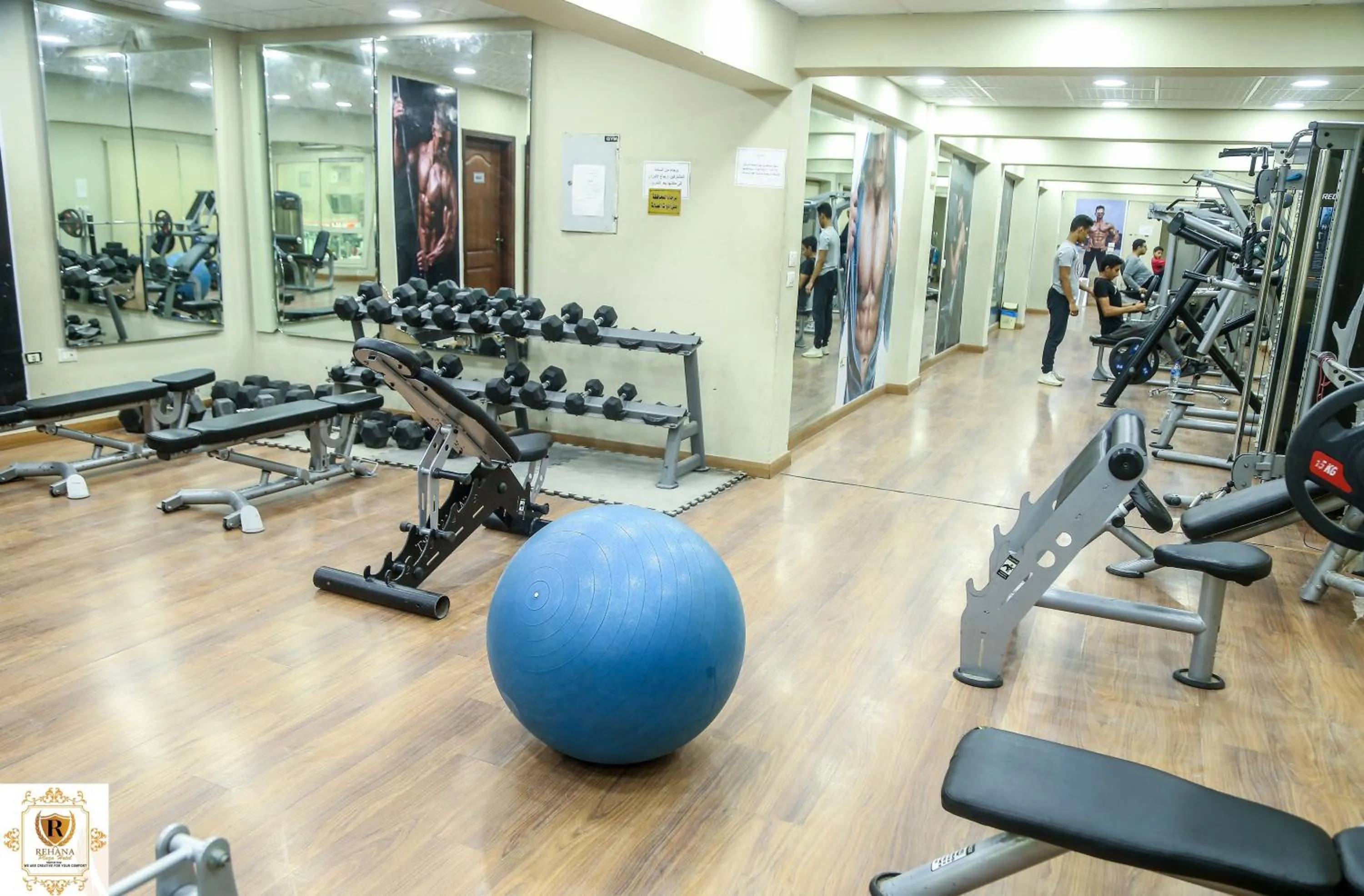 Fitness centre/facilities in Rehana Plaza Hotel