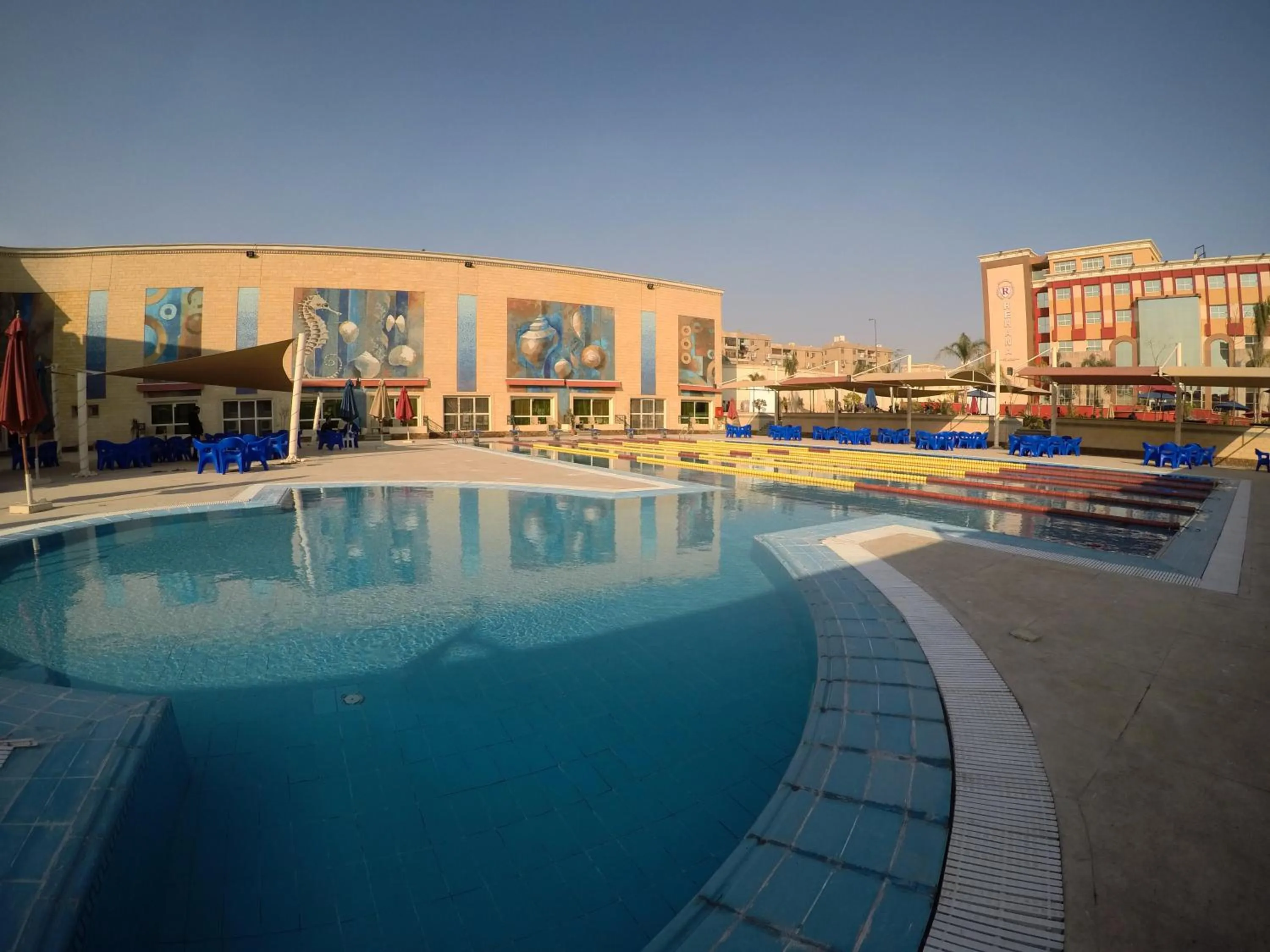 Swimming pool in Rehana Plaza Hotel