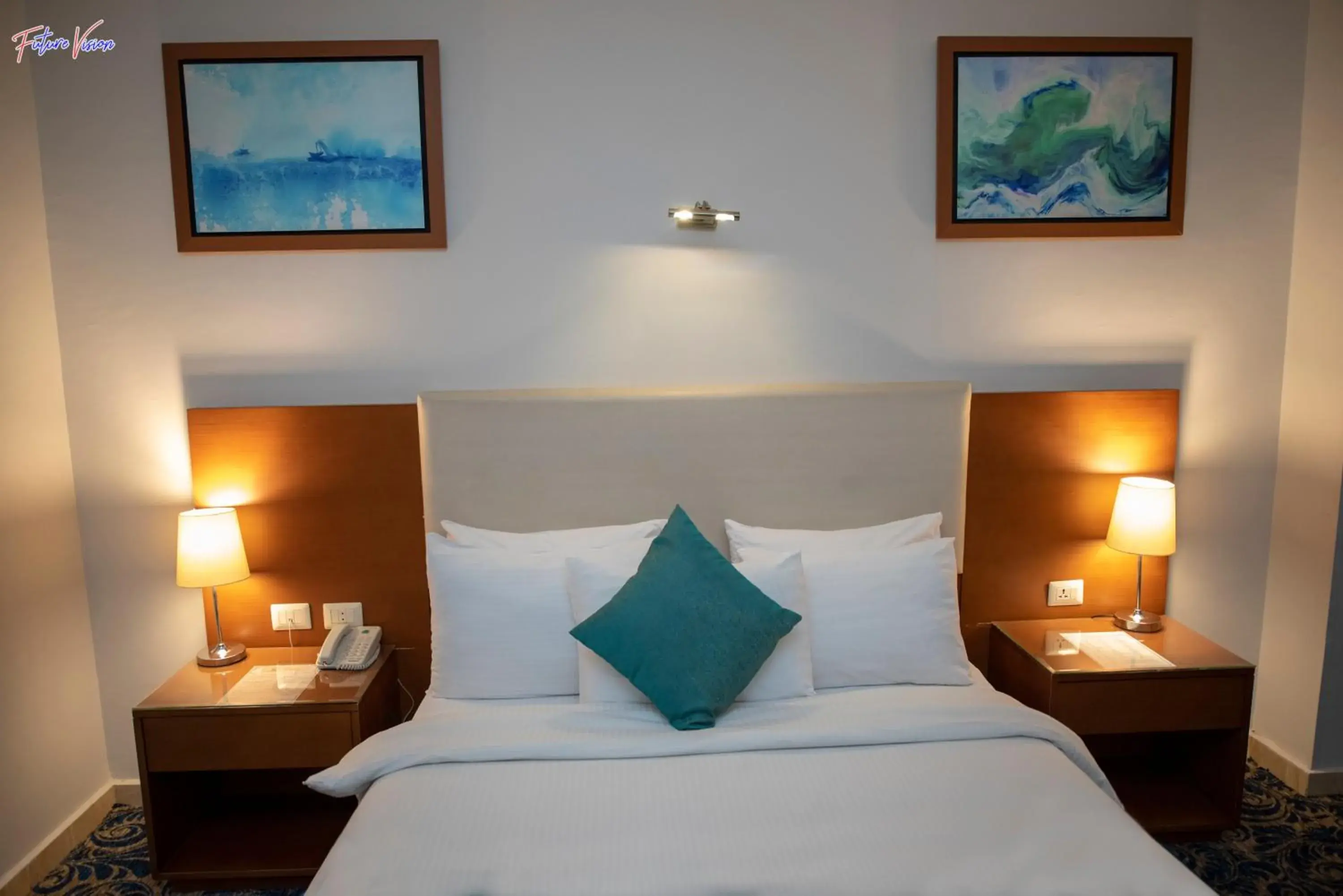 Bed in Rehana Plaza Hotel Bed in Rehana Plaza Hotel