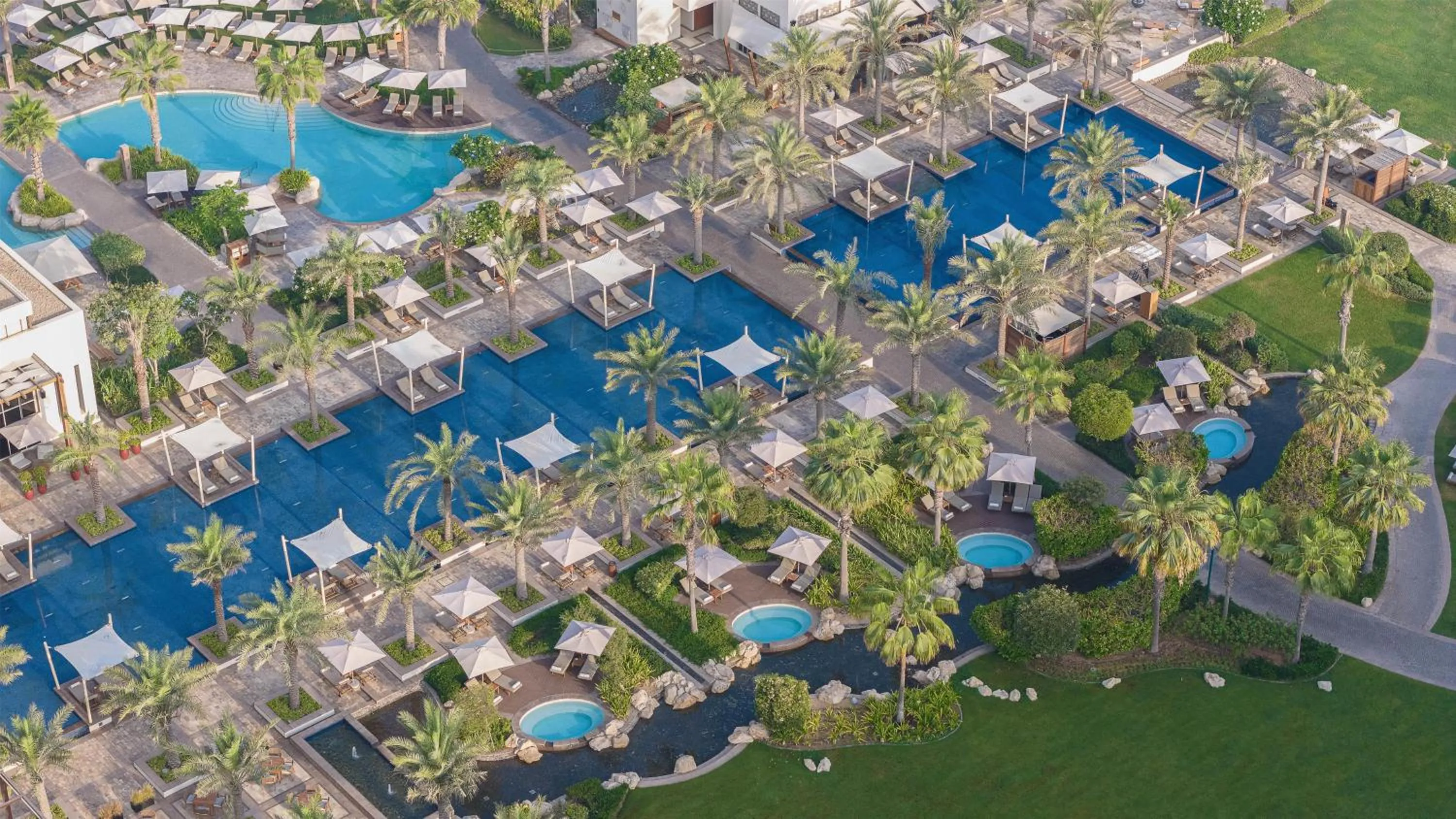 Swimming pool in Park Hyatt Abu Dhabi Hotel and Villas