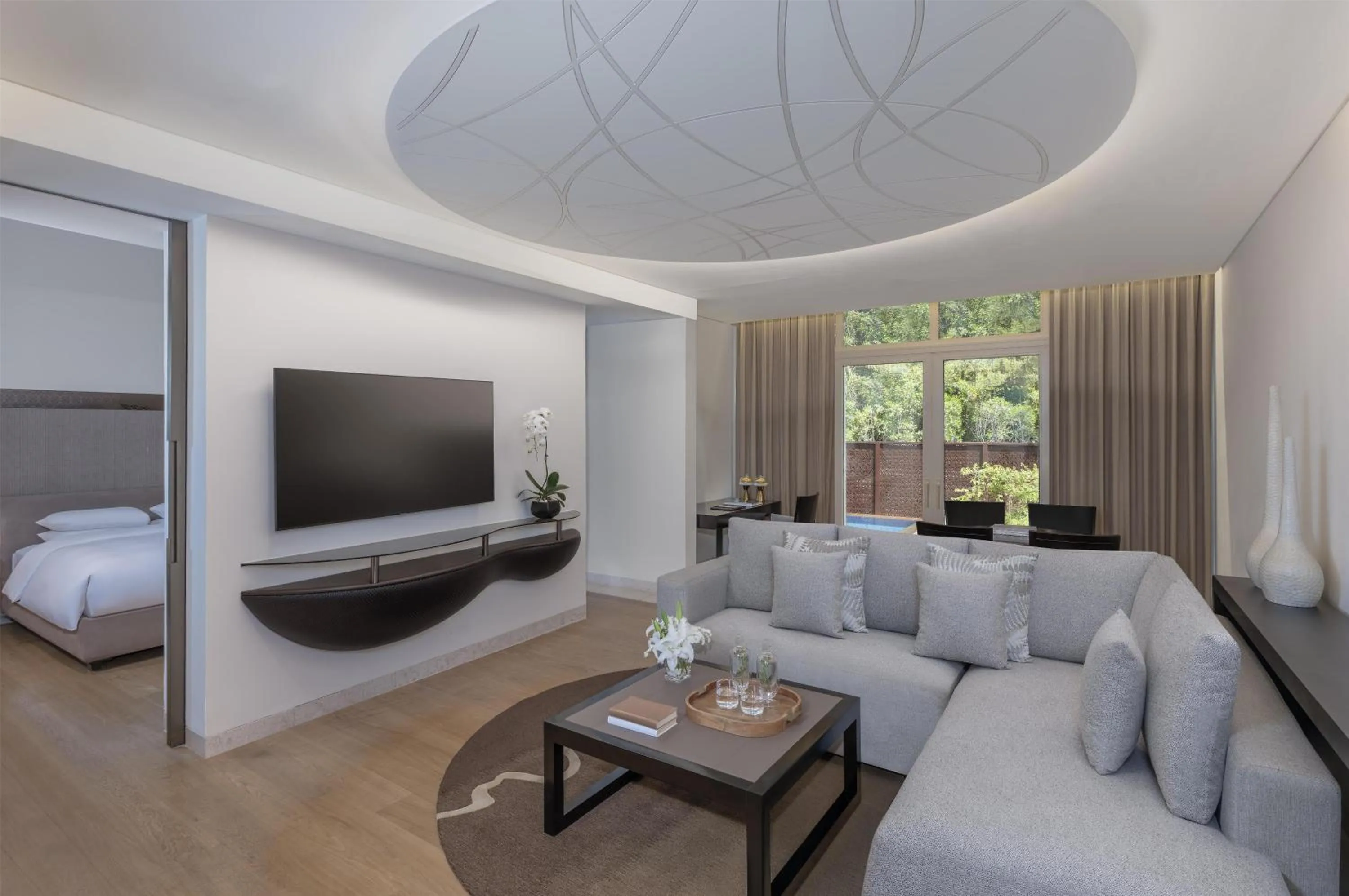 Photo of the whole room, Bed in Park Hyatt Abu Dhabi Hotel and Villas