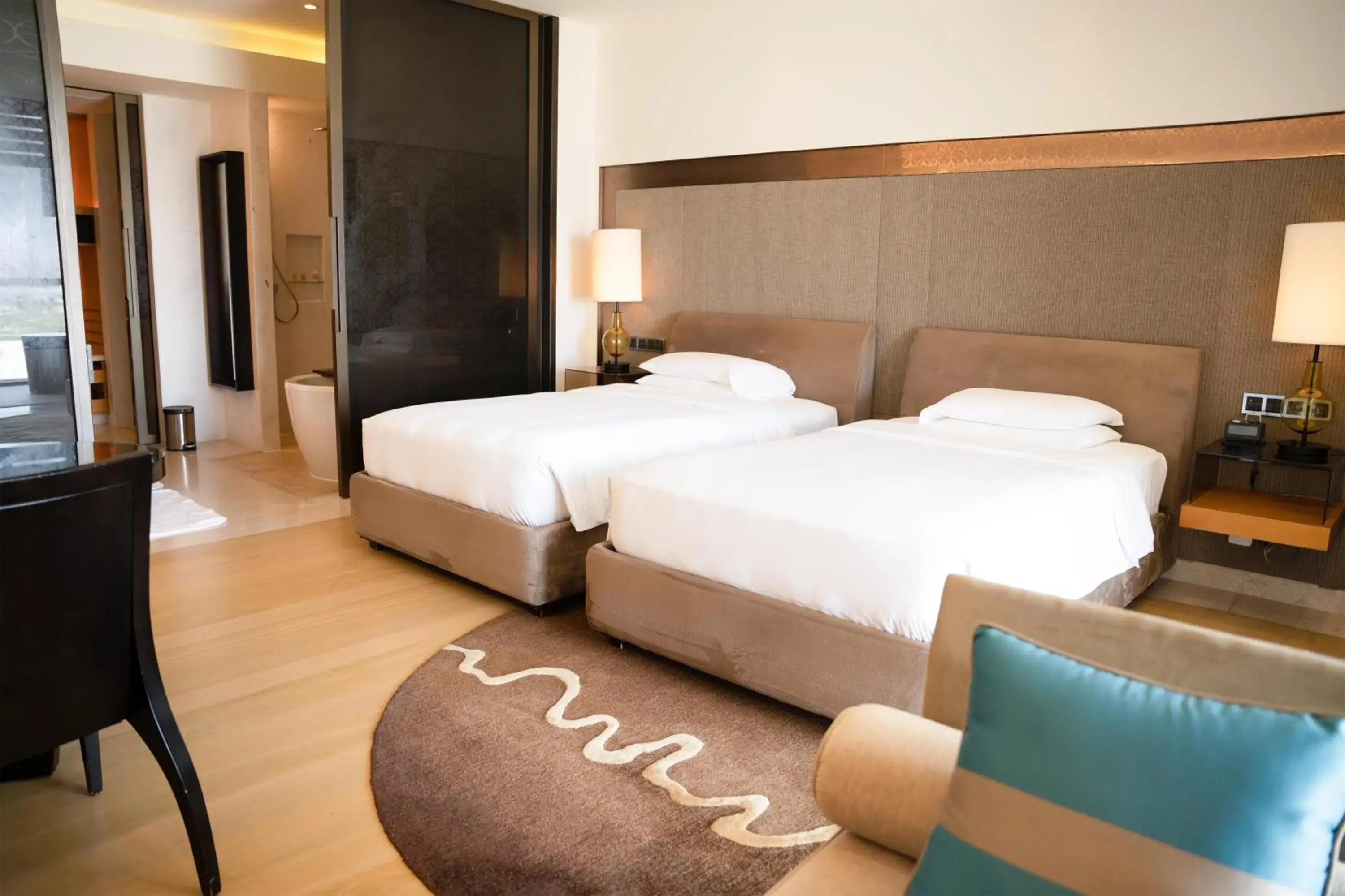 Bedroom, Bed in Park Hyatt Abu Dhabi Hotel and Villas Bedroom, Bed in Park Hyatt Abu Dhabi Hotel and Villas