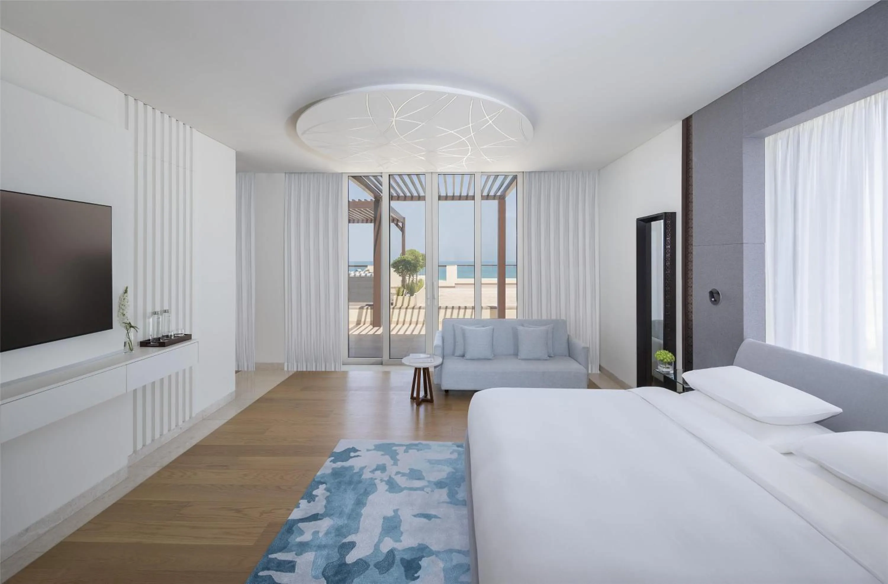 Photo of the whole room, Bed in Park Hyatt Abu Dhabi Hotel and Villas