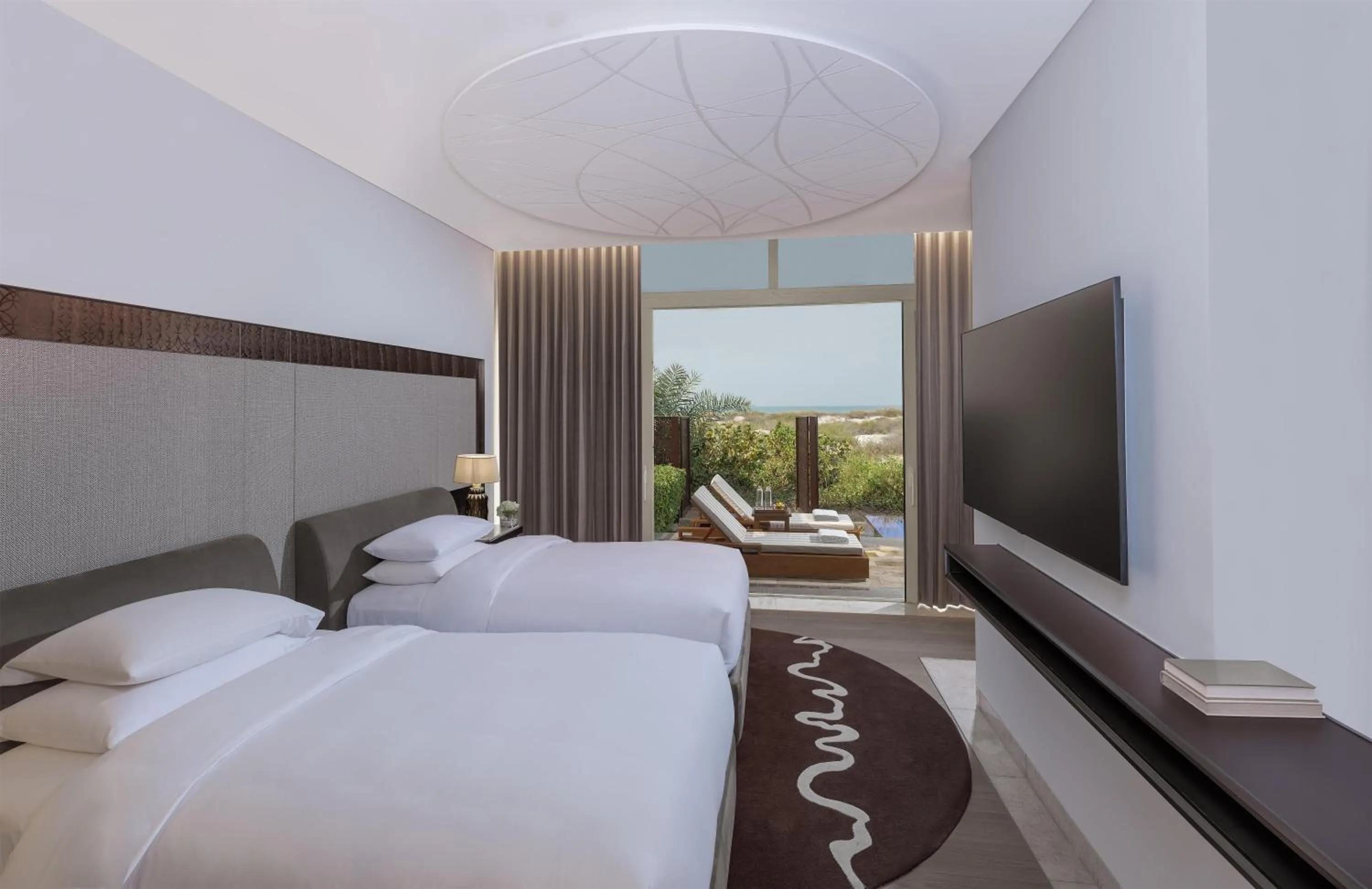 Photo of the whole room, Bed in Park Hyatt Abu Dhabi Hotel and Villas