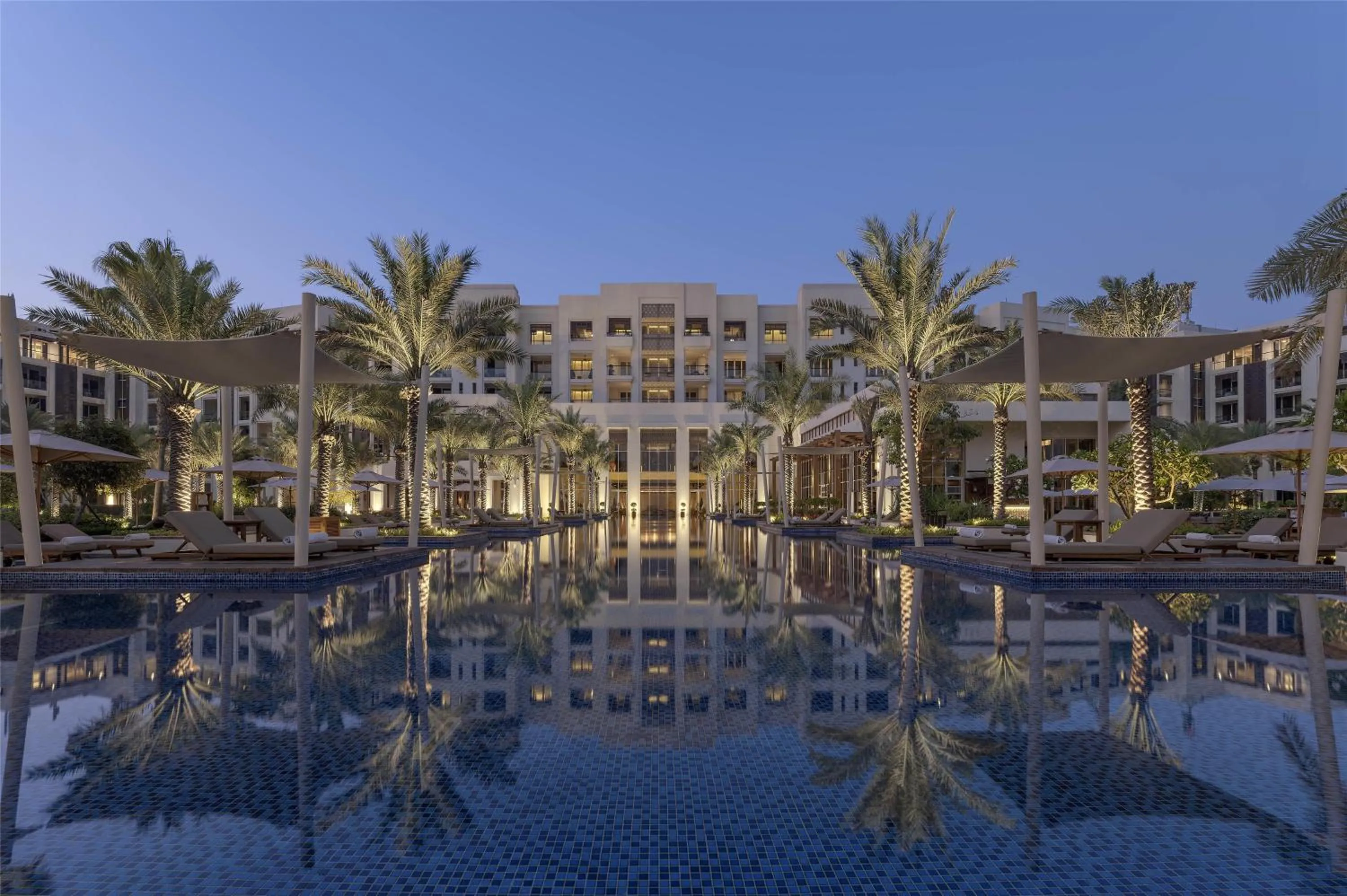 Swimming pool in Park Hyatt Abu Dhabi Hotel and Villas