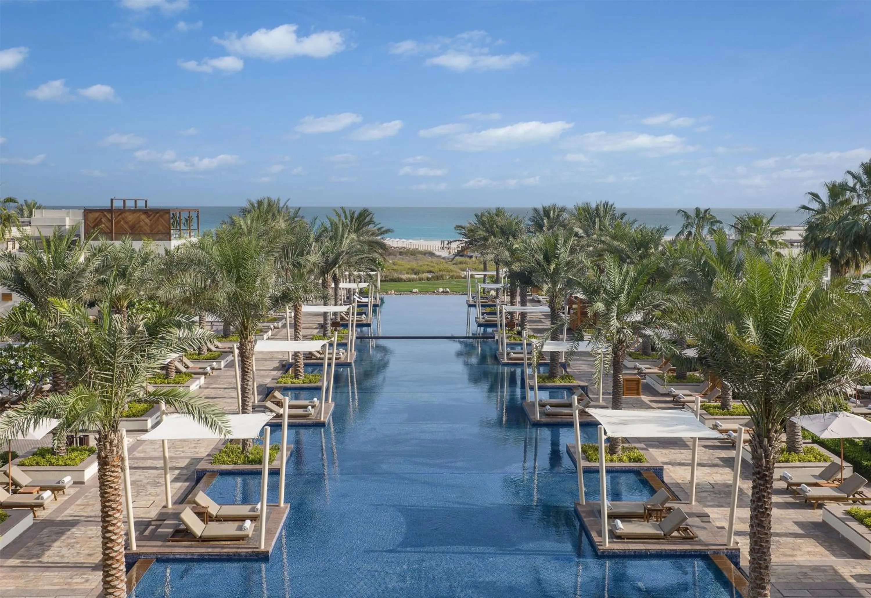 Swimming pool in Park Hyatt Abu Dhabi Hotel and Villas