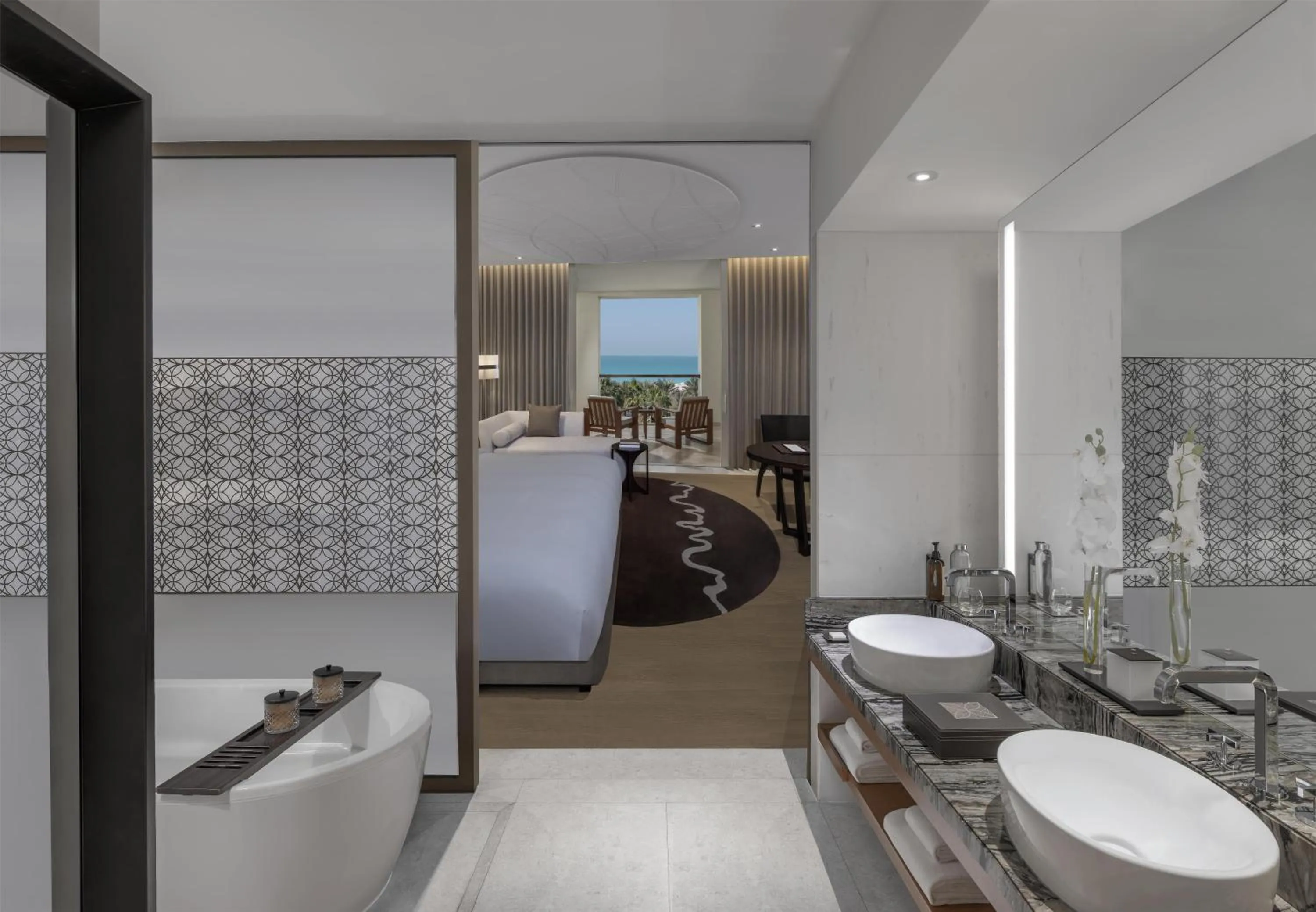 Bathroom in Park Hyatt Abu Dhabi Hotel and Villas