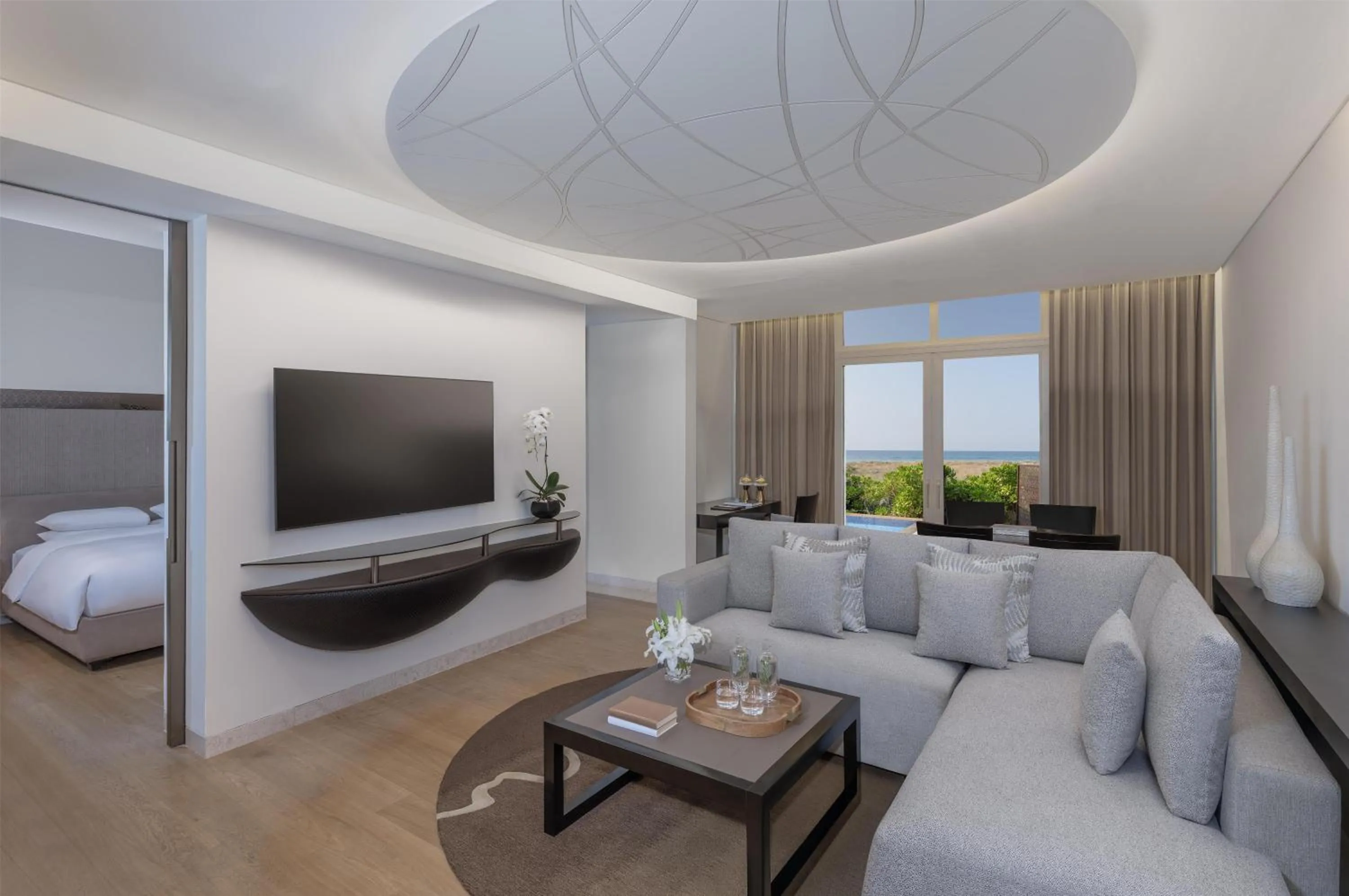 Photo of the whole room, Bed in Park Hyatt Abu Dhabi Hotel and Villas