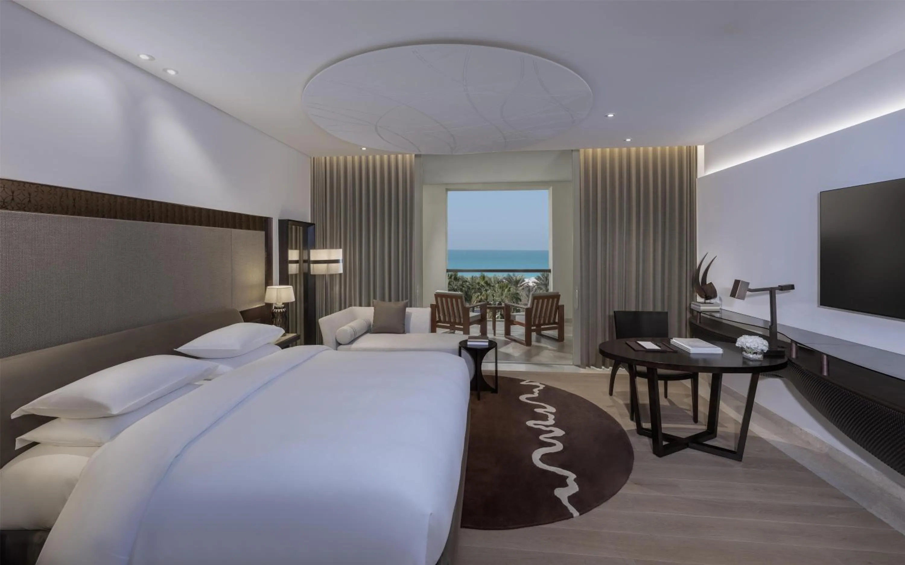 Bedroom, Bed in Park Hyatt Abu Dhabi Hotel and Villas