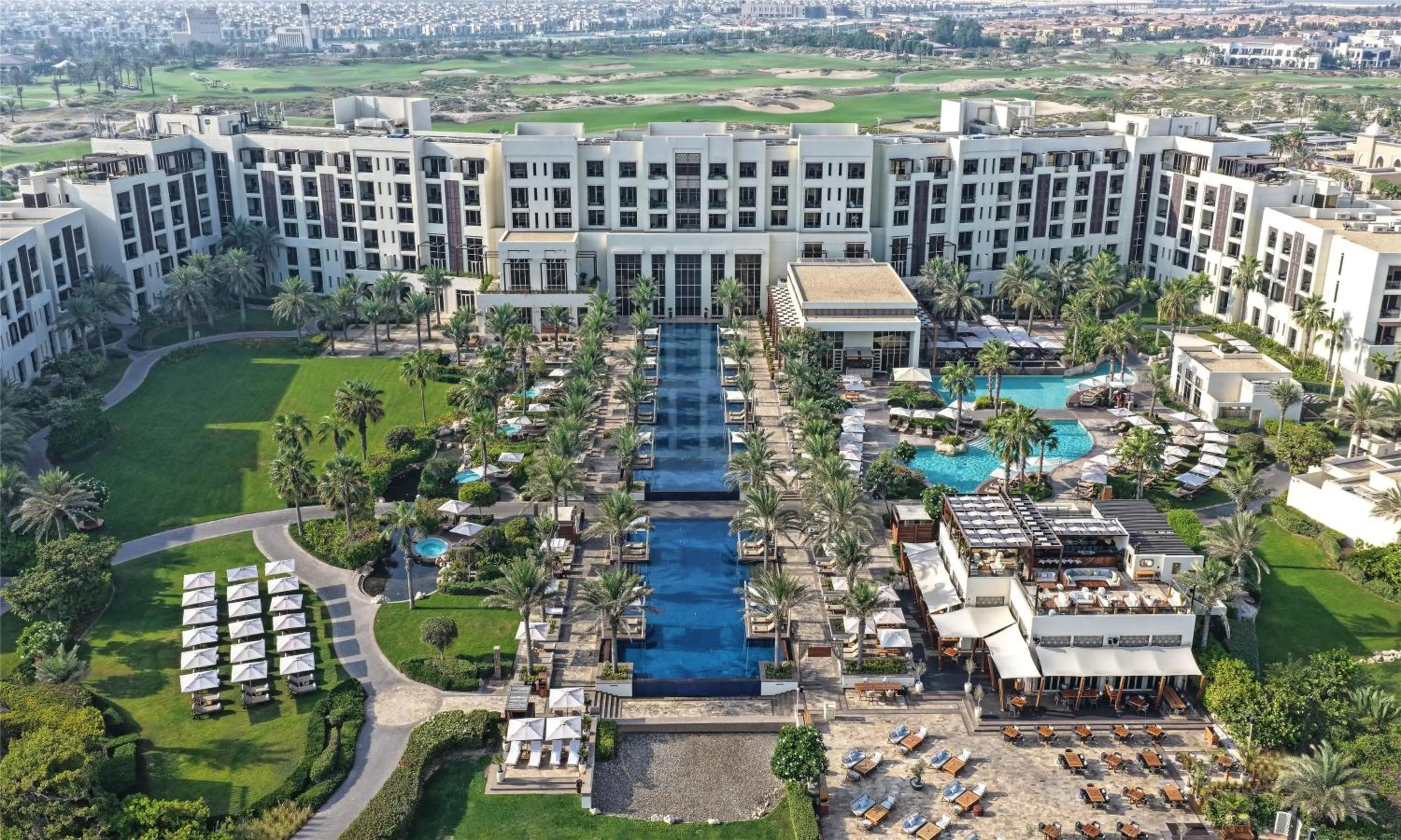 Property building in Park Hyatt Abu Dhabi Hotel and Villas