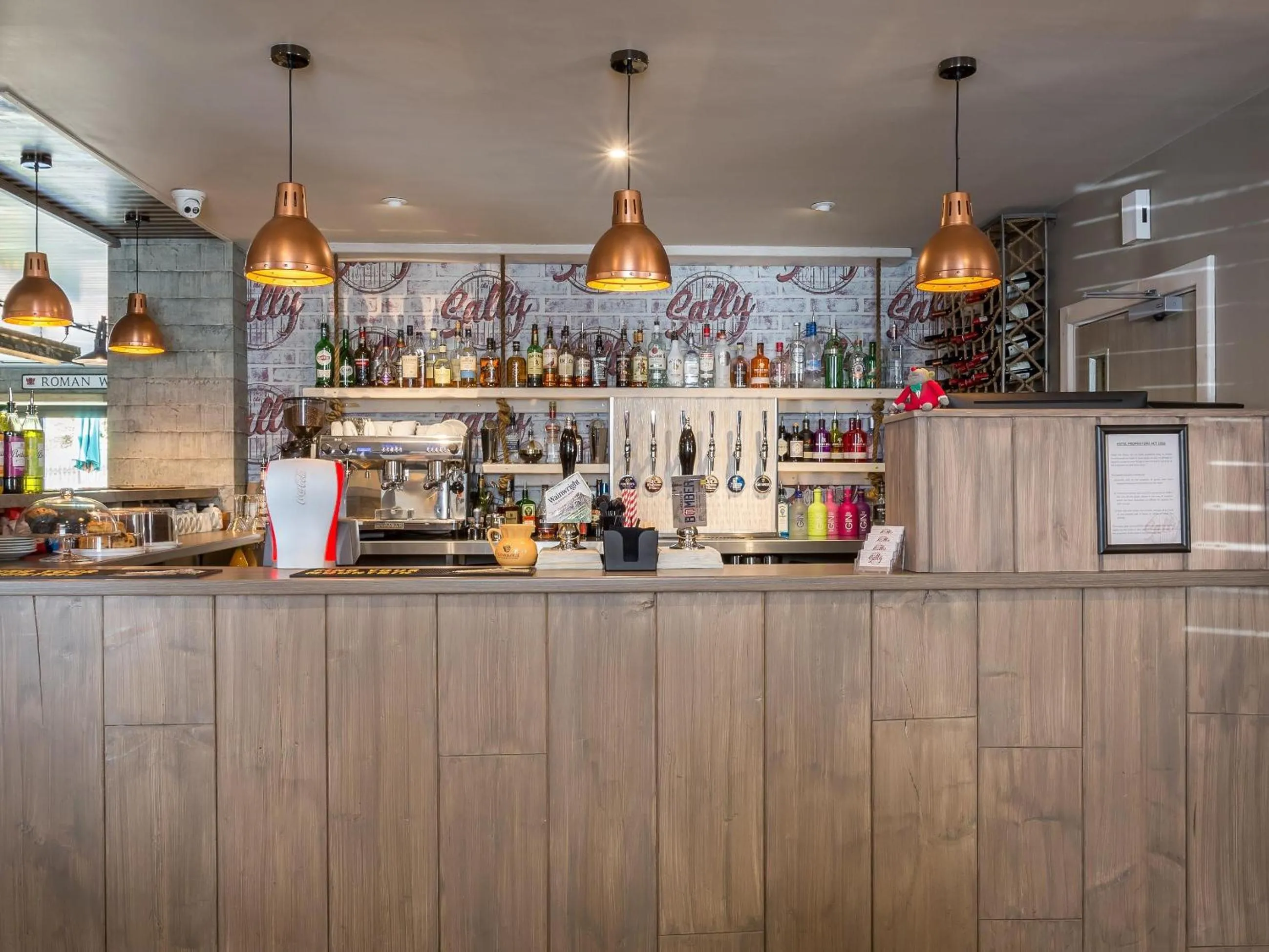 Lounge or bar in The Sally