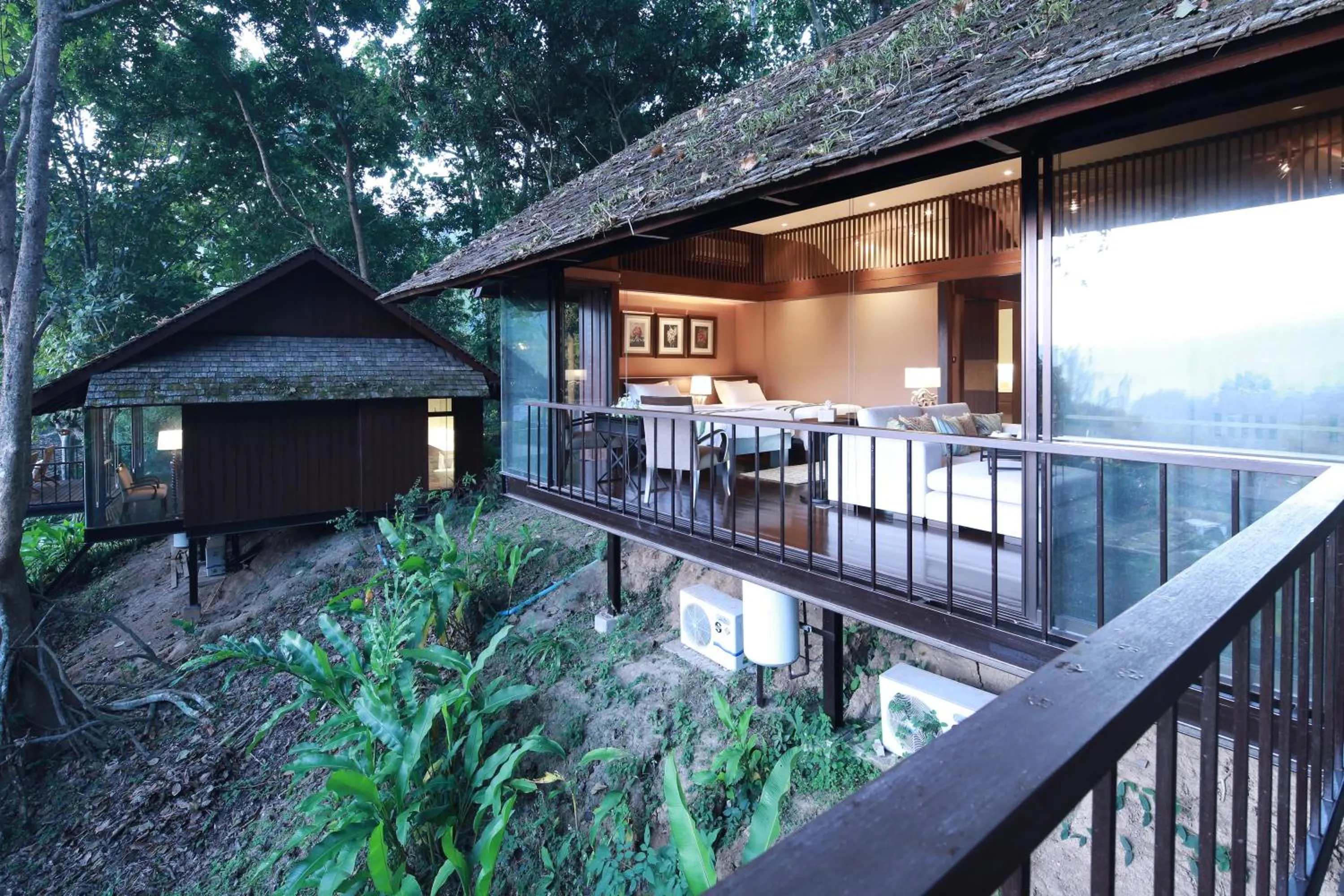 Balcony/Terrace in Vanilla hill (hill lodge)