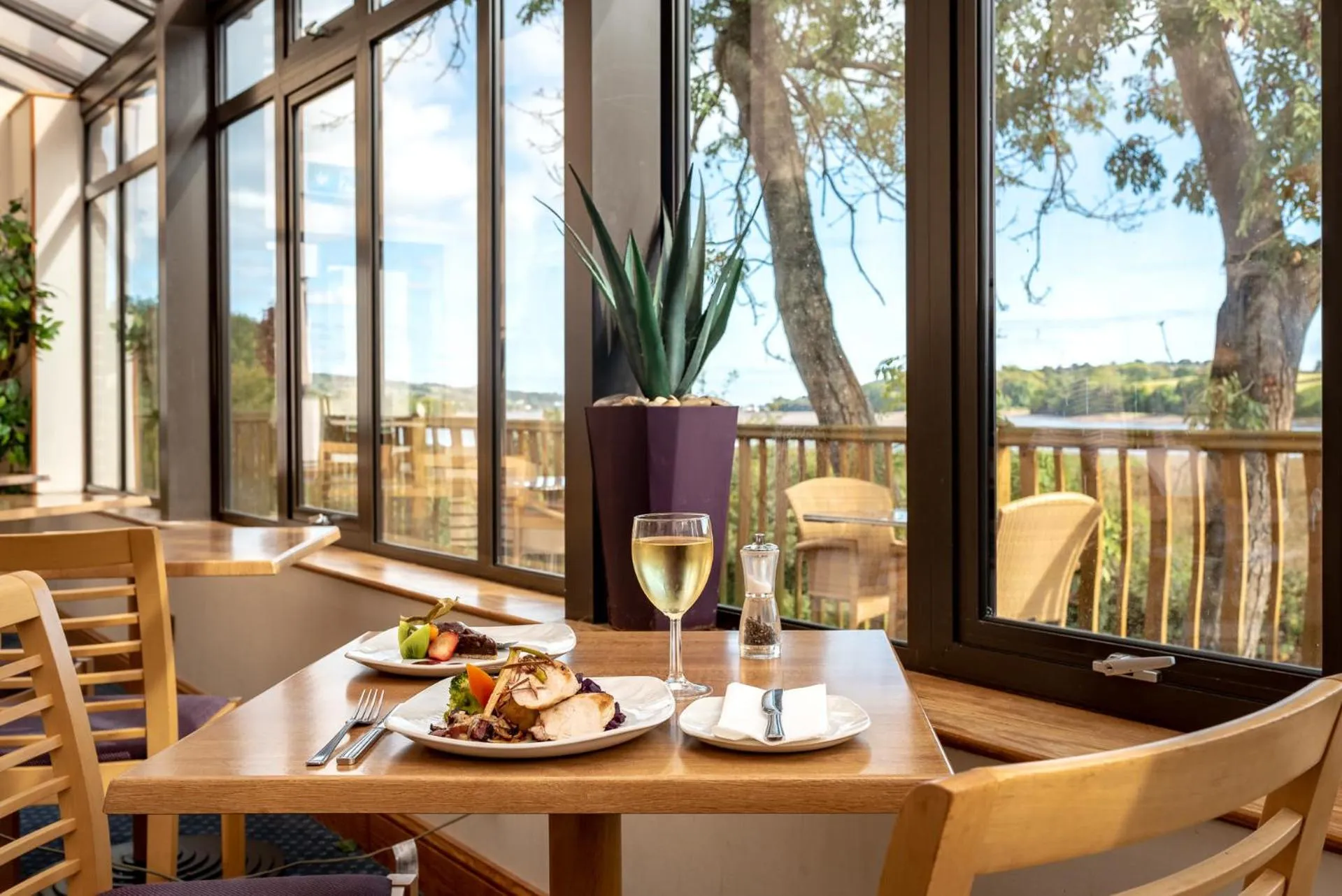 Property building in Passage House Hotel