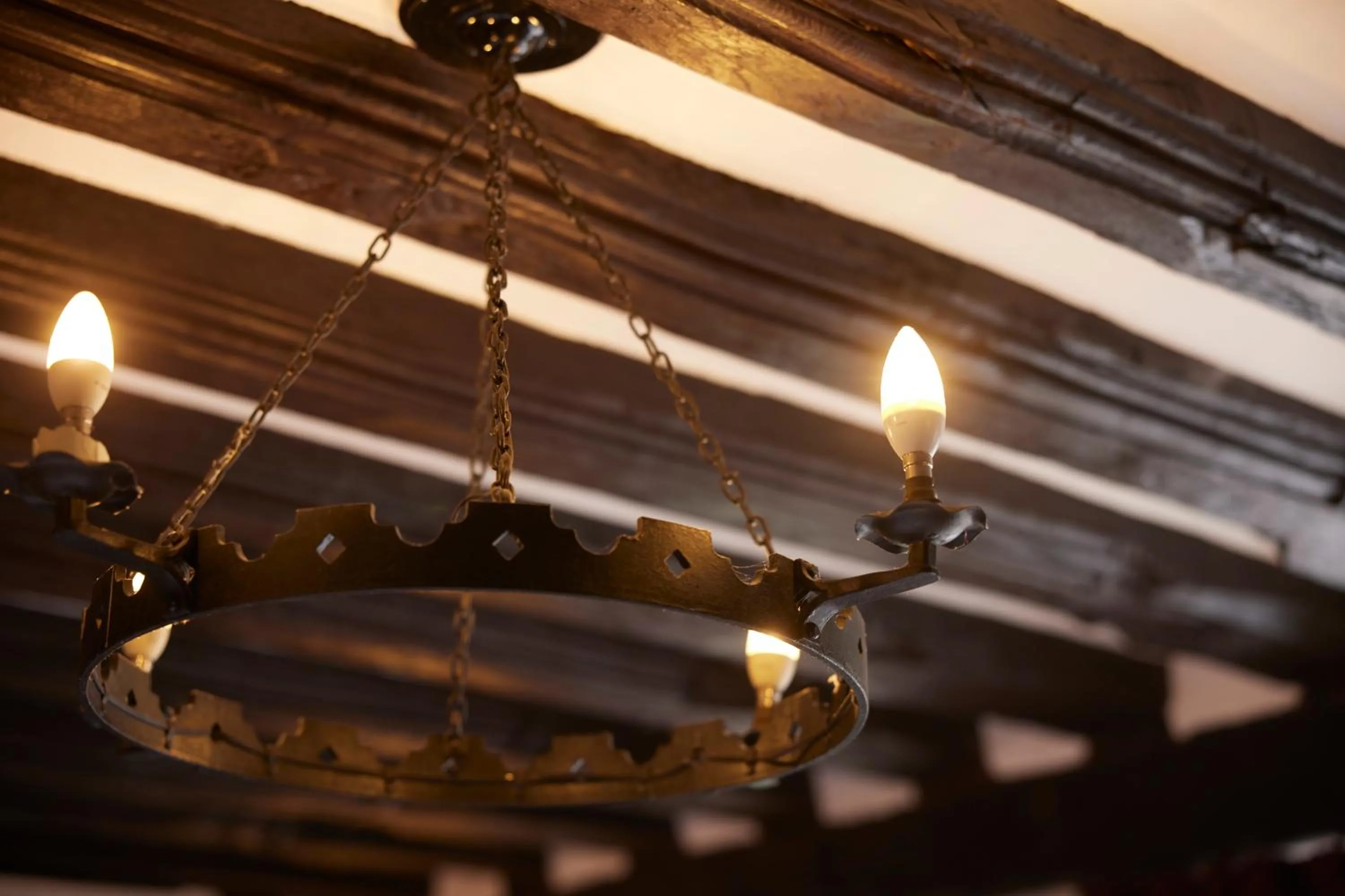 Decorative detail in Bull Hotel by Greene King Inns