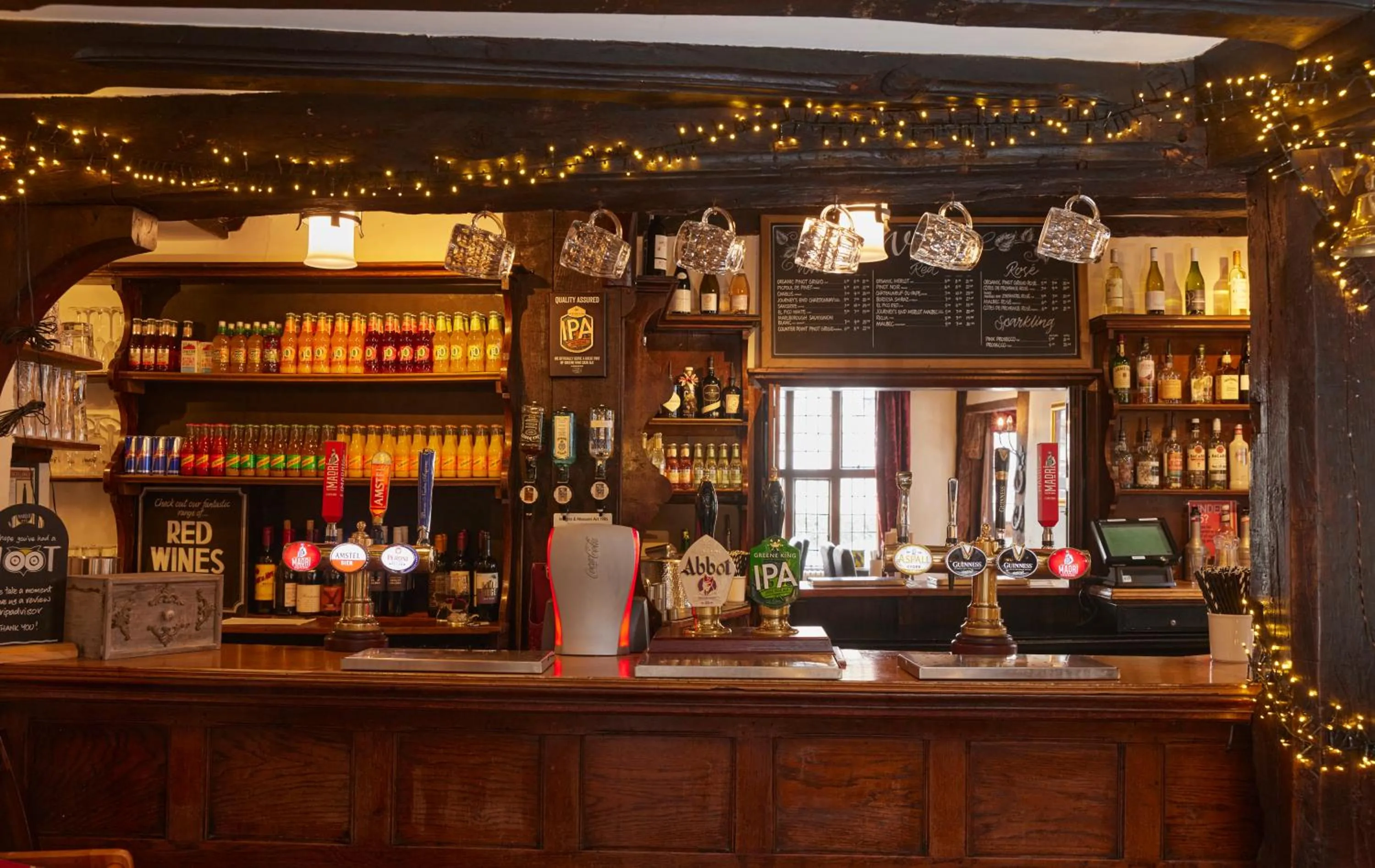 Lounge or bar in Bull Hotel by Greene King Inns