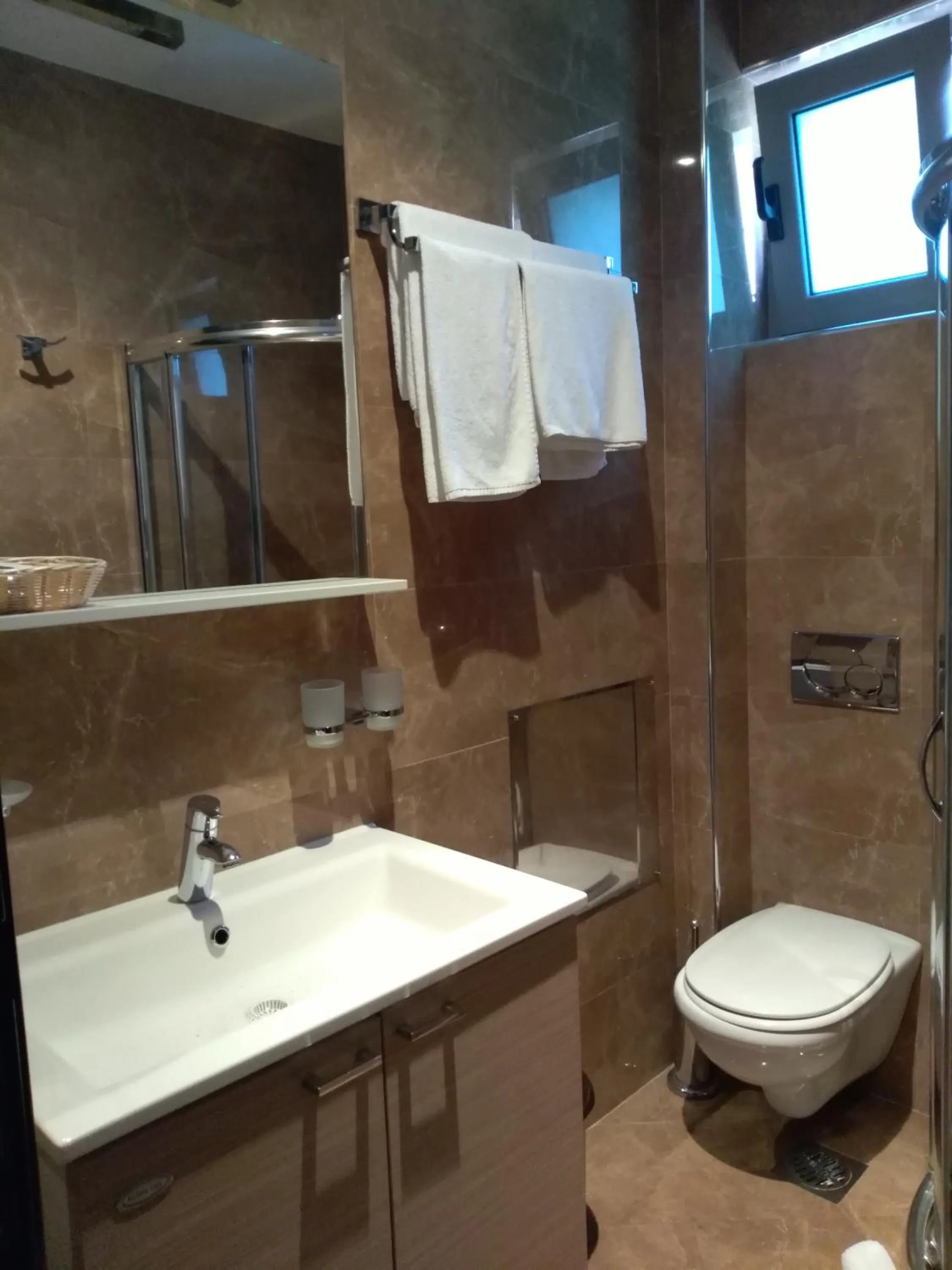 Bathroom in Vila V Lux Apartments