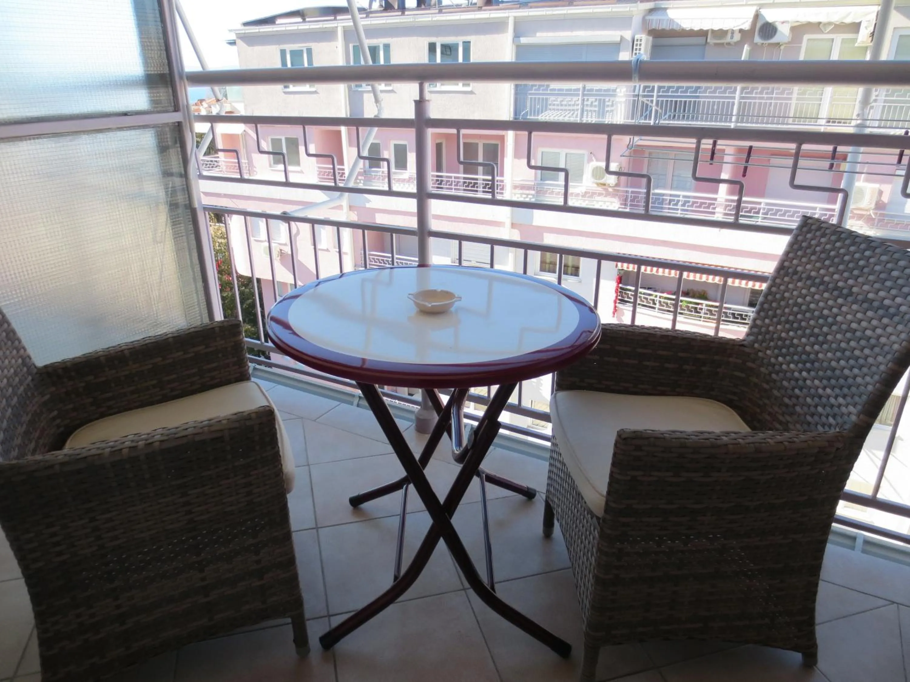 Balcony/Terrace in Apartments Jovan city center with free parking