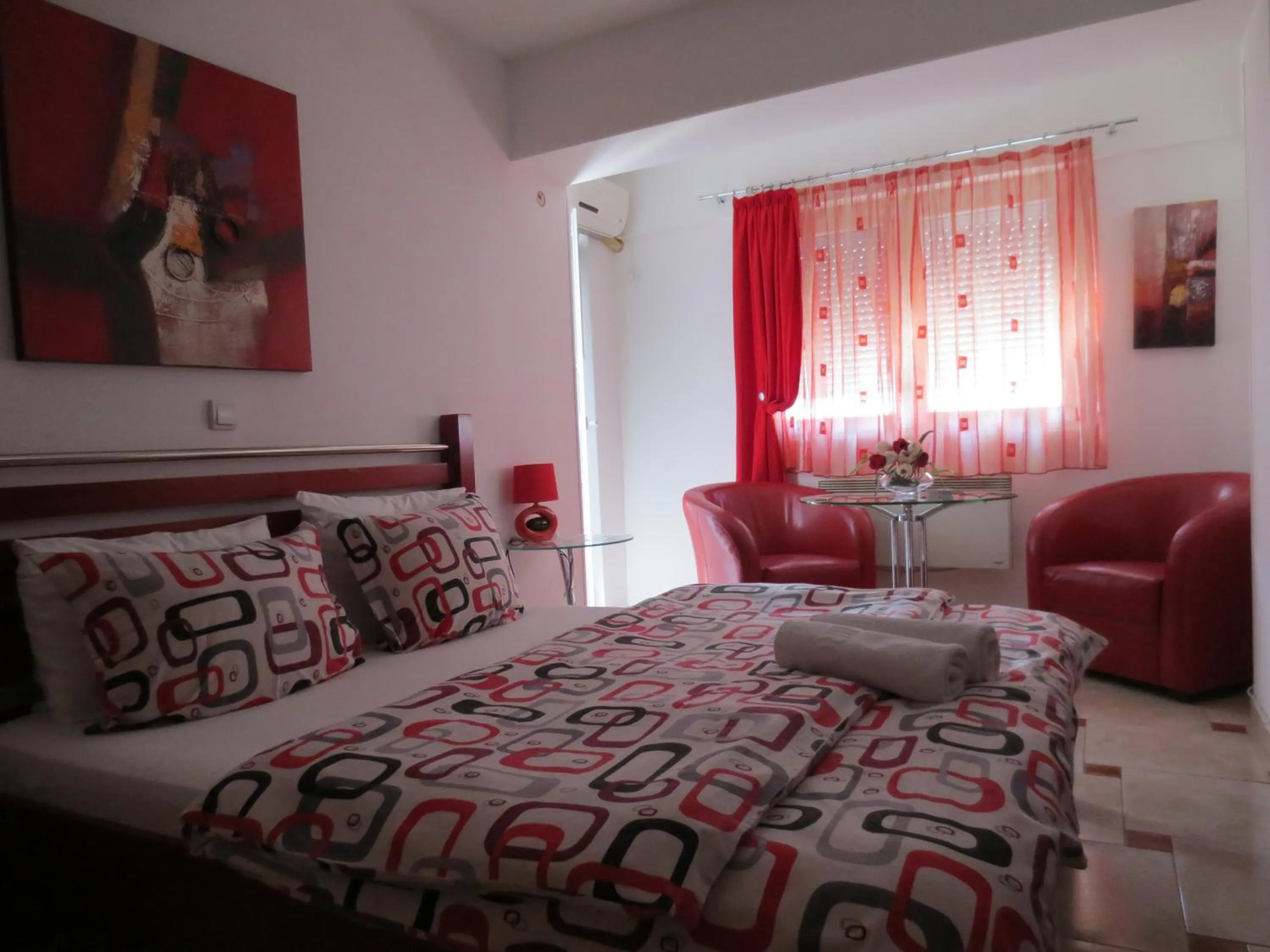 Bedroom in Apartments Jovan city center with free parking