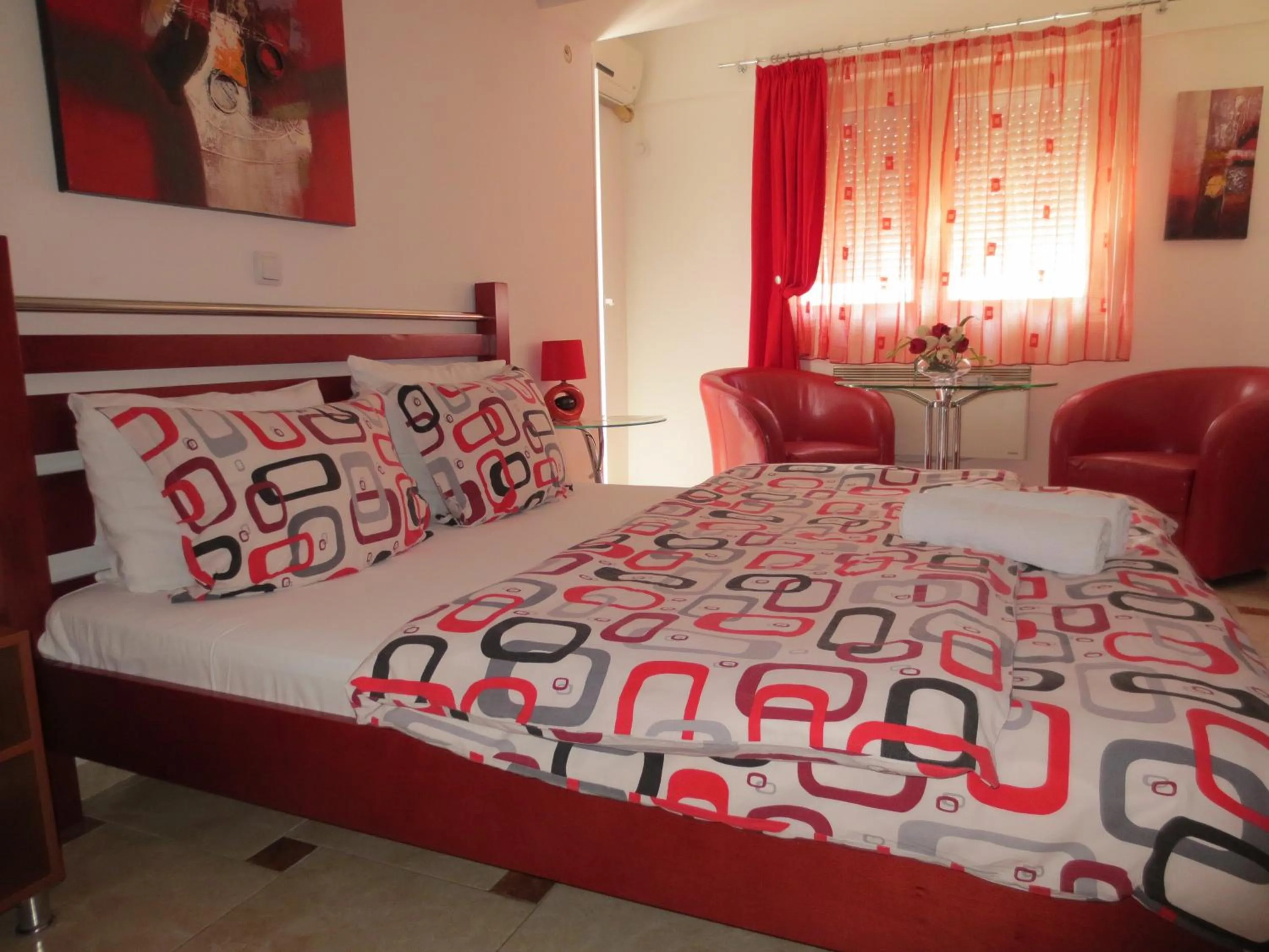 Bedroom in Apartments Jovan city center with free parking