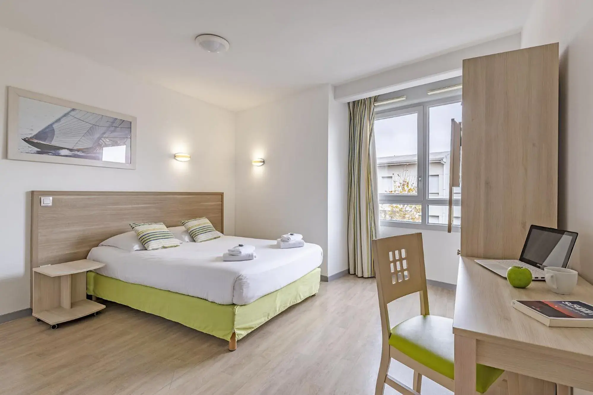 Photo of the whole room, Bed in Lagrange Apart'Hotel l’Escale Marine Photo of the whole room, Bed in Lagrange Apart'Hotel l’Escale Marine