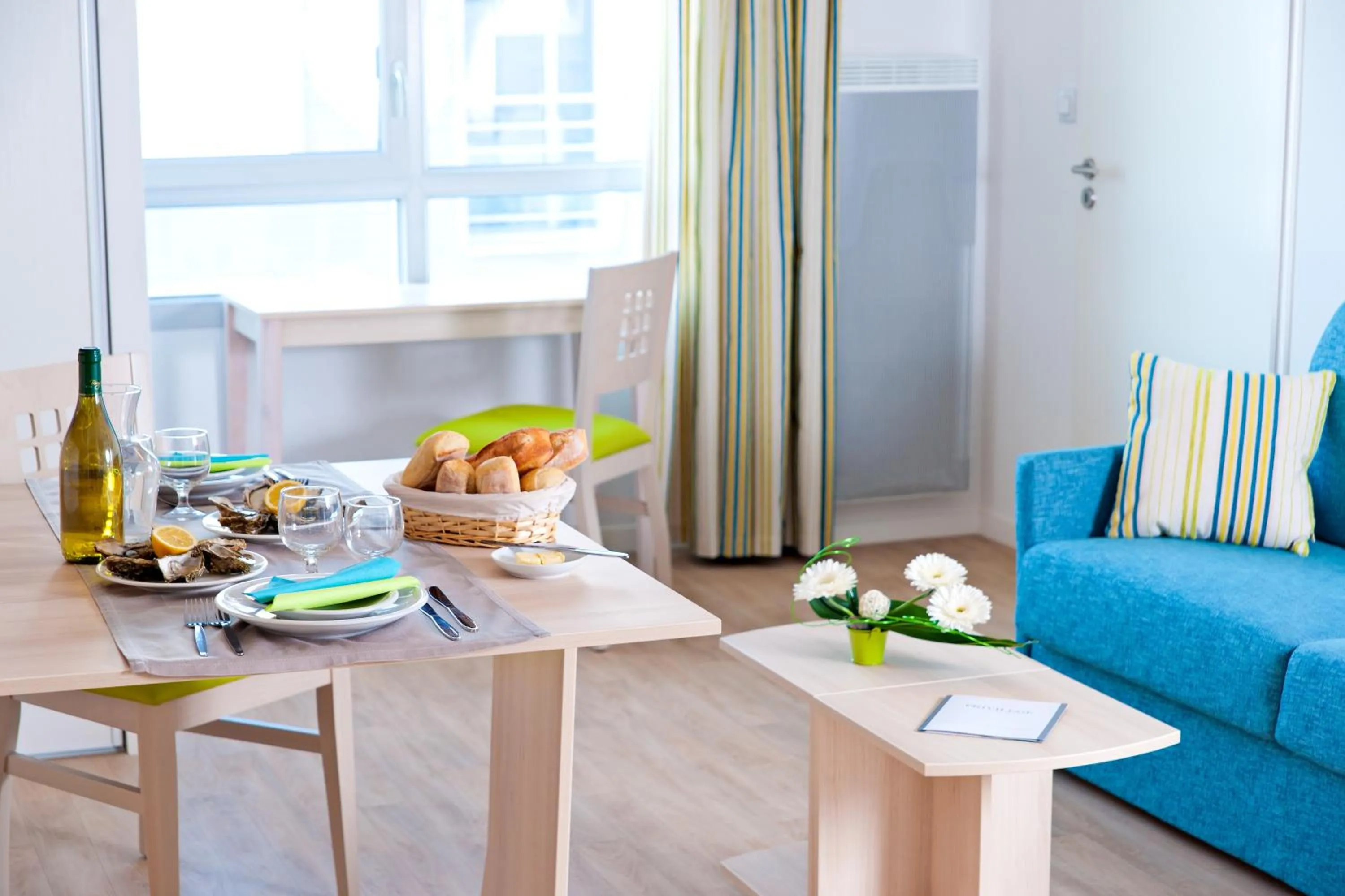 Seating area in Lagrange Apart'Hotel l’Escale Marine