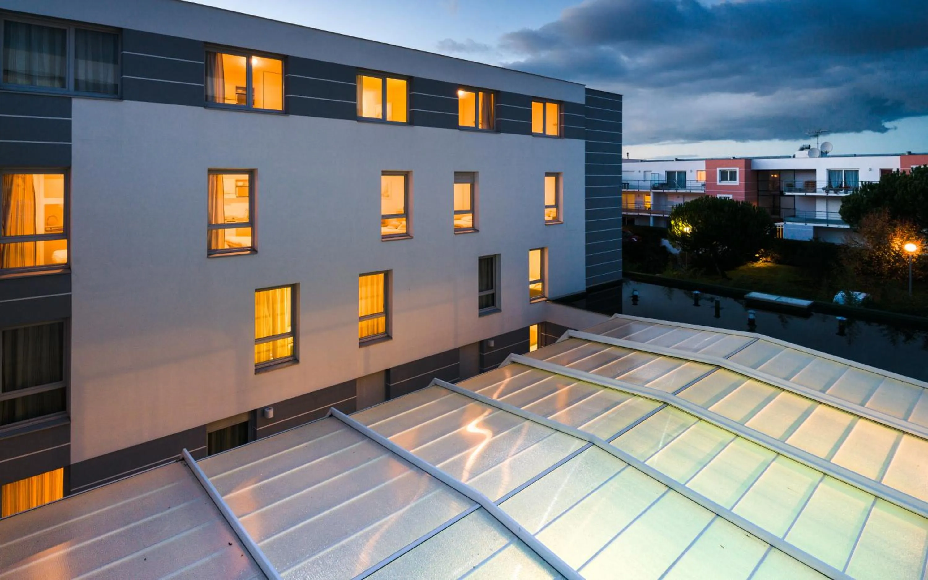 Facade/entrance in Lagrange Apart'Hotel l’Escale Marine