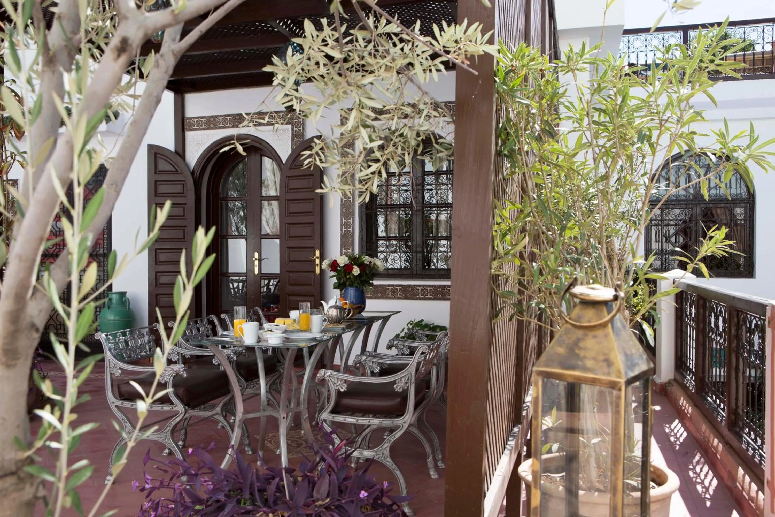 Balcony/Terrace in Riad Dar Alfarah
