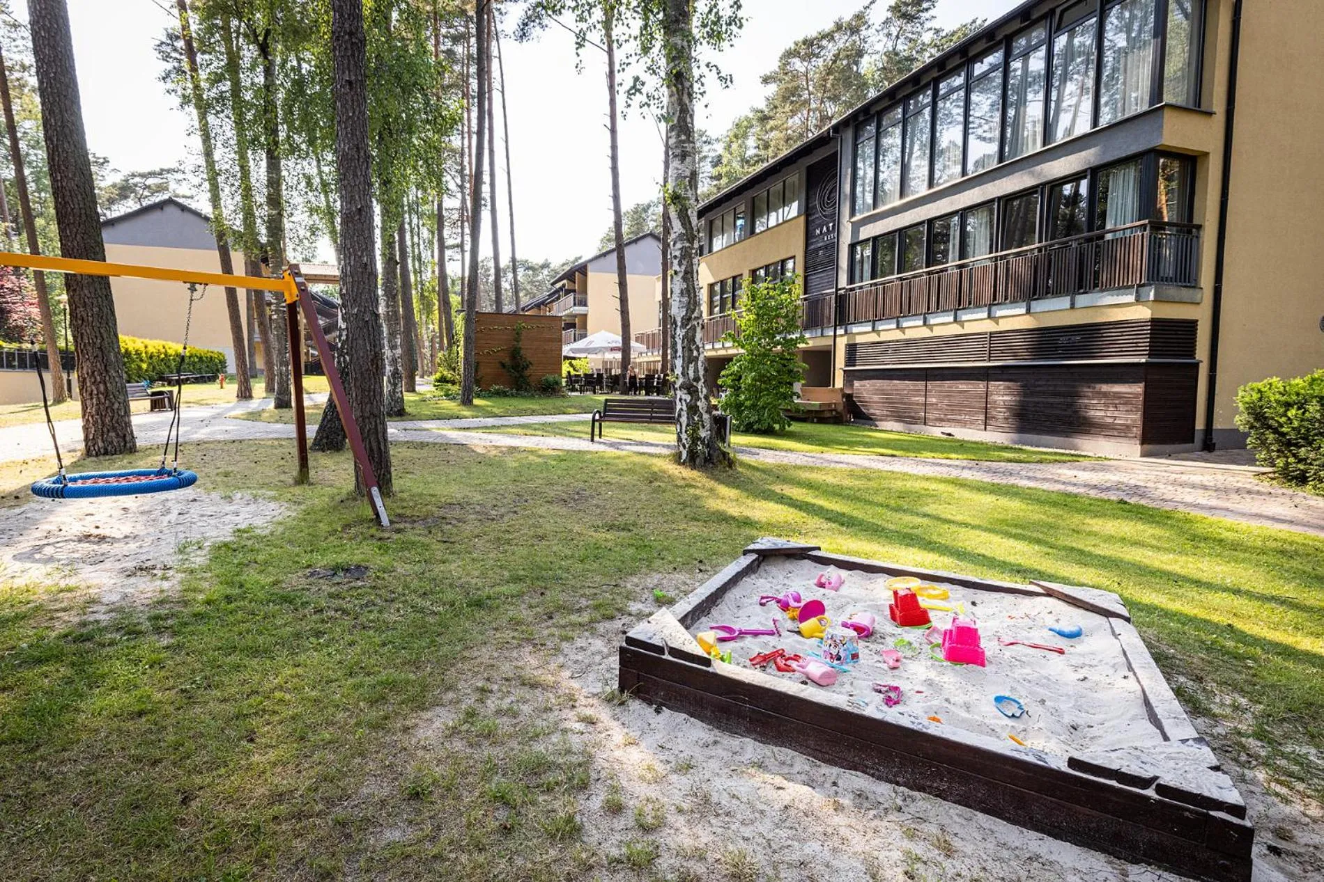 Children play ground in Natura Resort