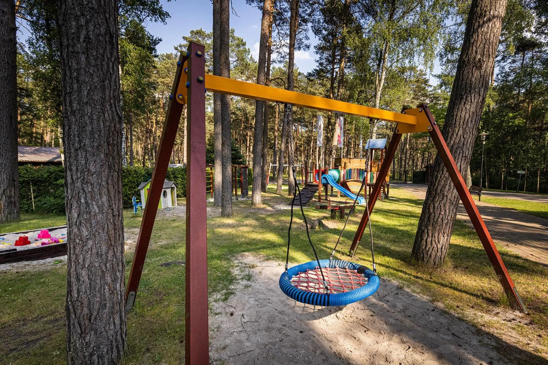 Children play ground in Natura Resort
