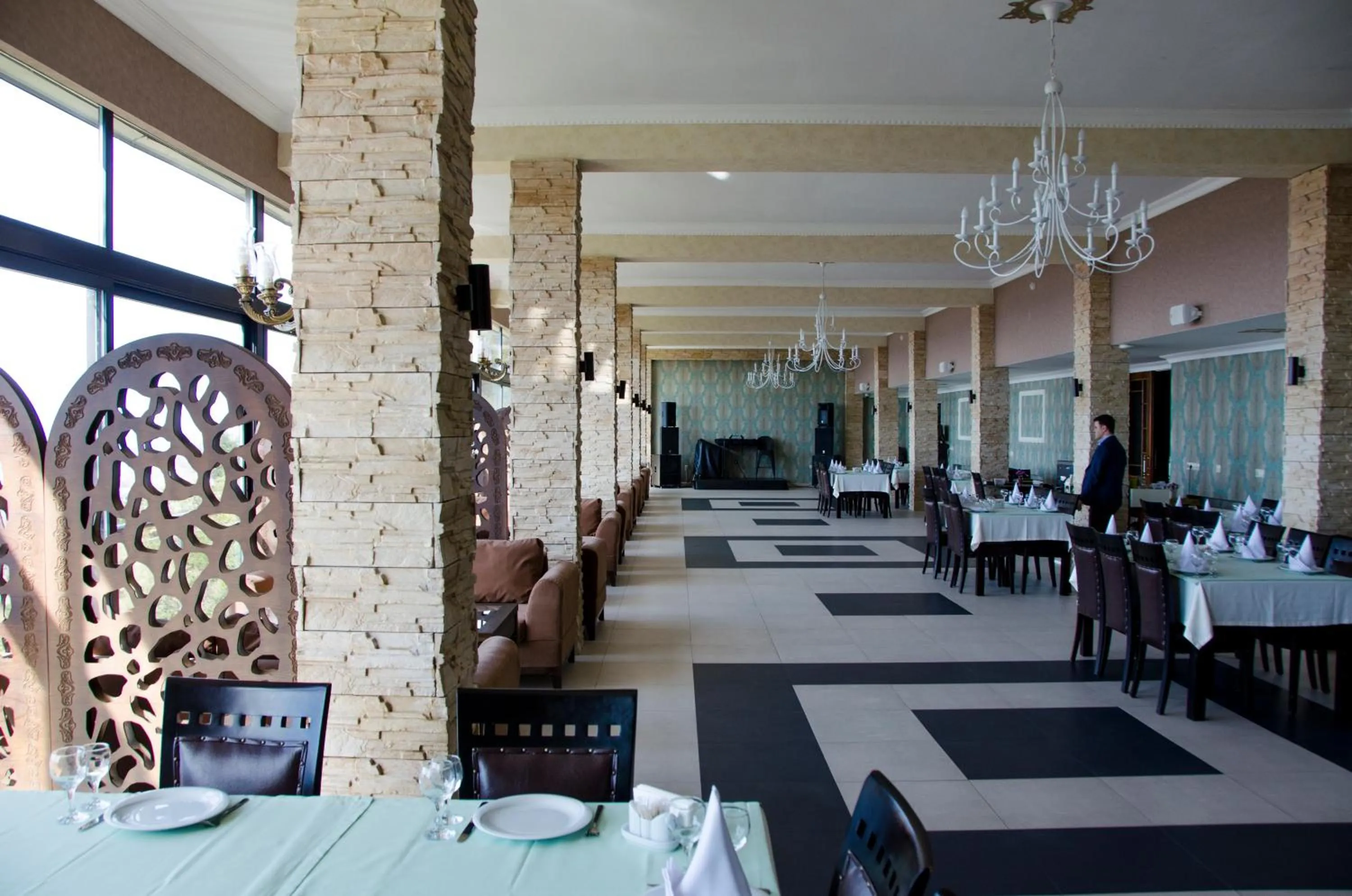 Restaurant/places to eat in Sputnik Hotel Batumi