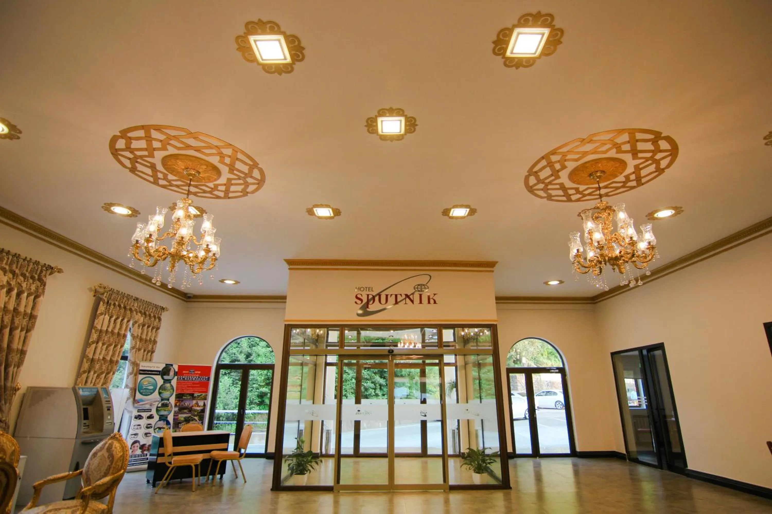 Lobby or reception in Sputnik Hotel Batumi