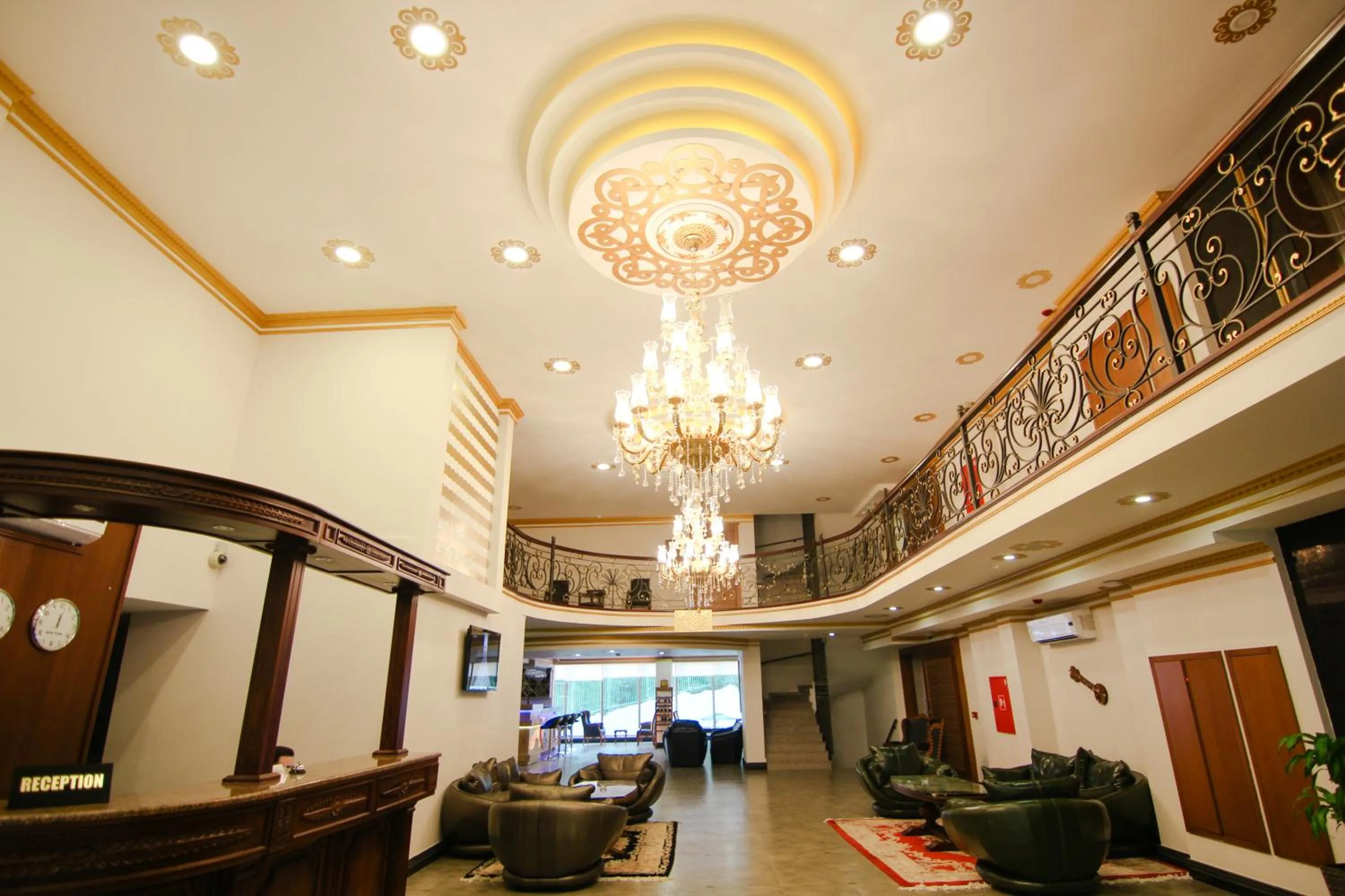 Lobby or reception in Sputnik Hotel Batumi