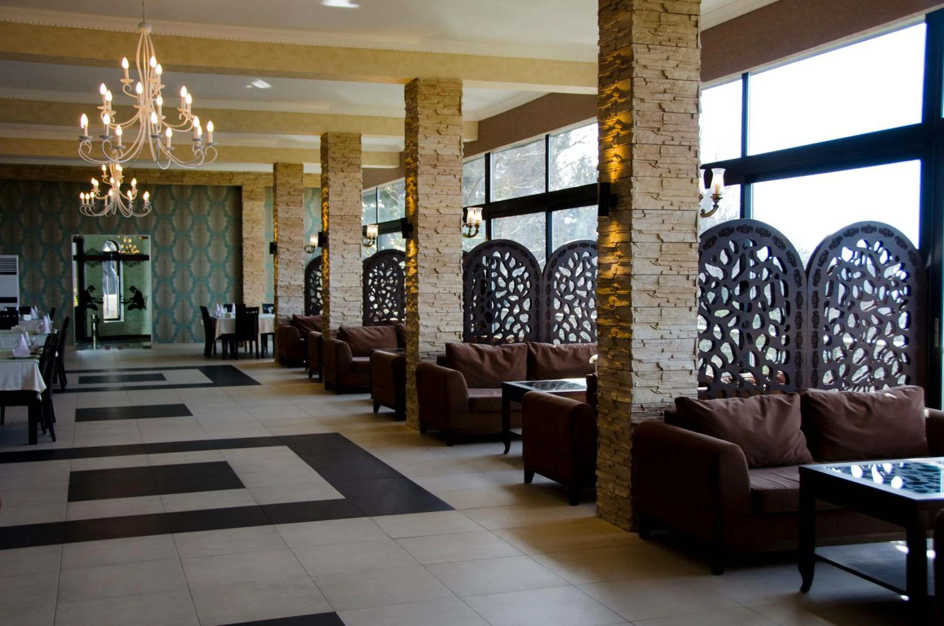 Restaurant/places to eat in Sputnik Hotel Batumi