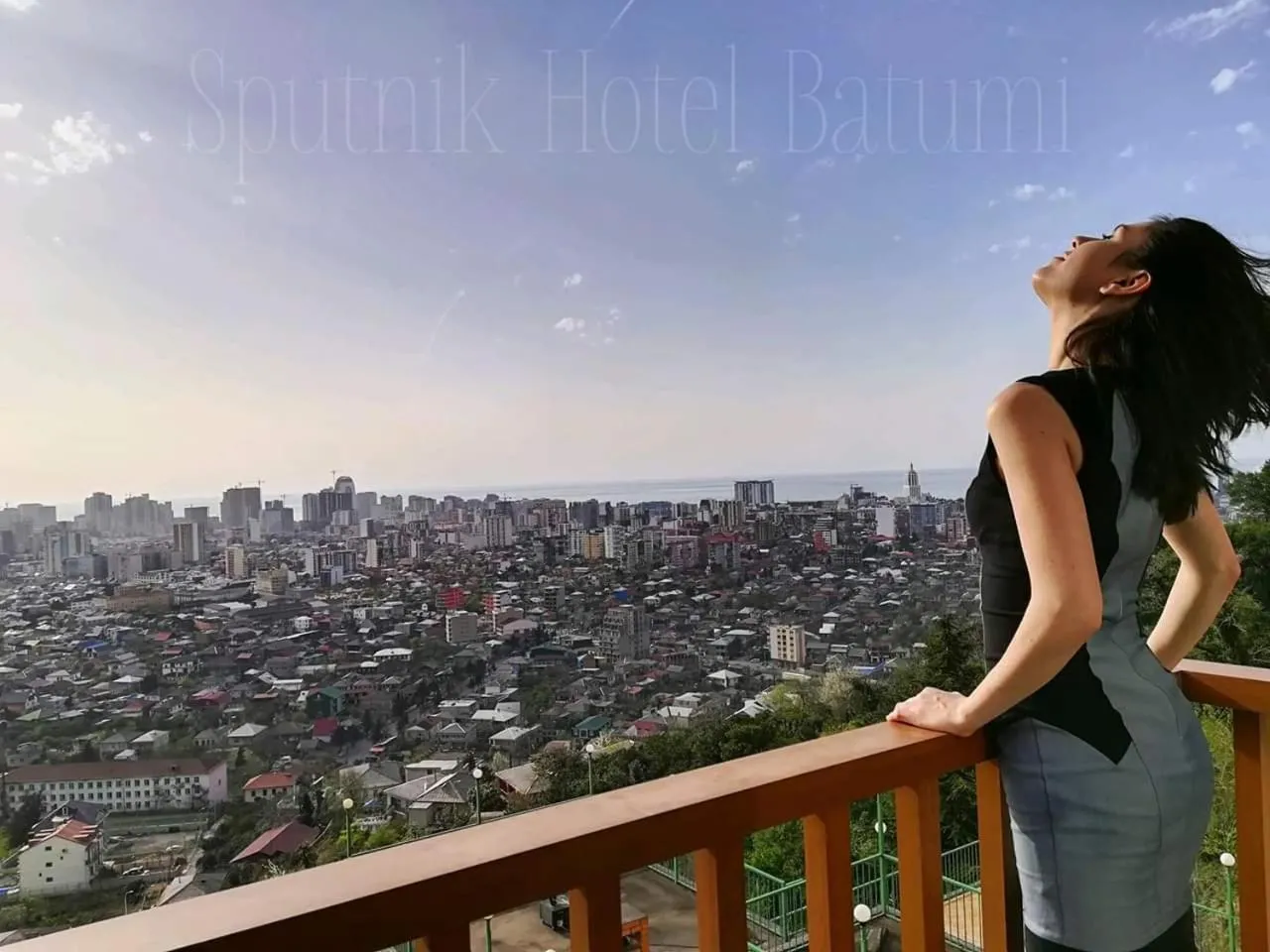 Balcony/Terrace in Sputnik Hotel Batumi