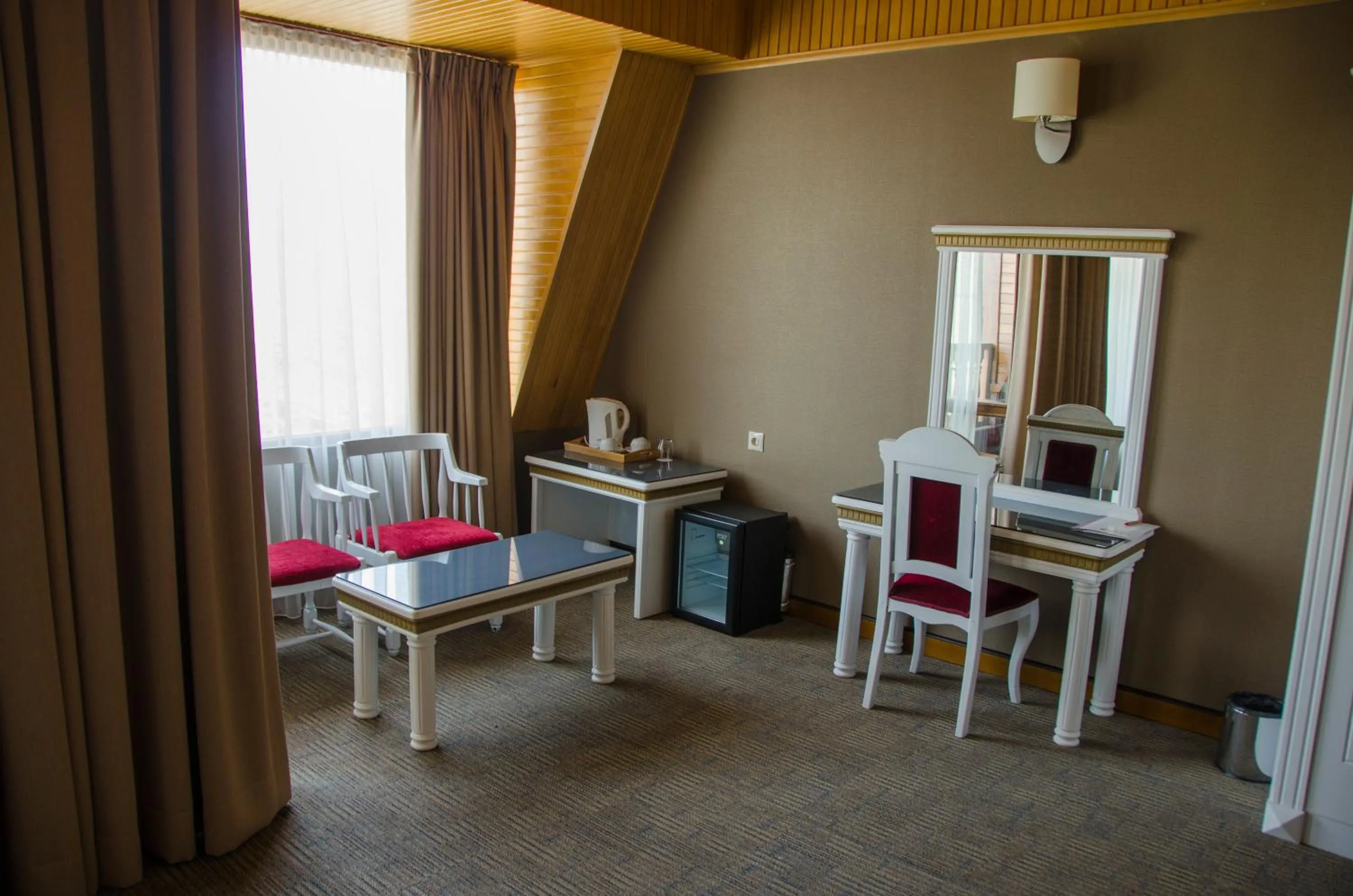 Seating area in Sputnik Hotel Batumi