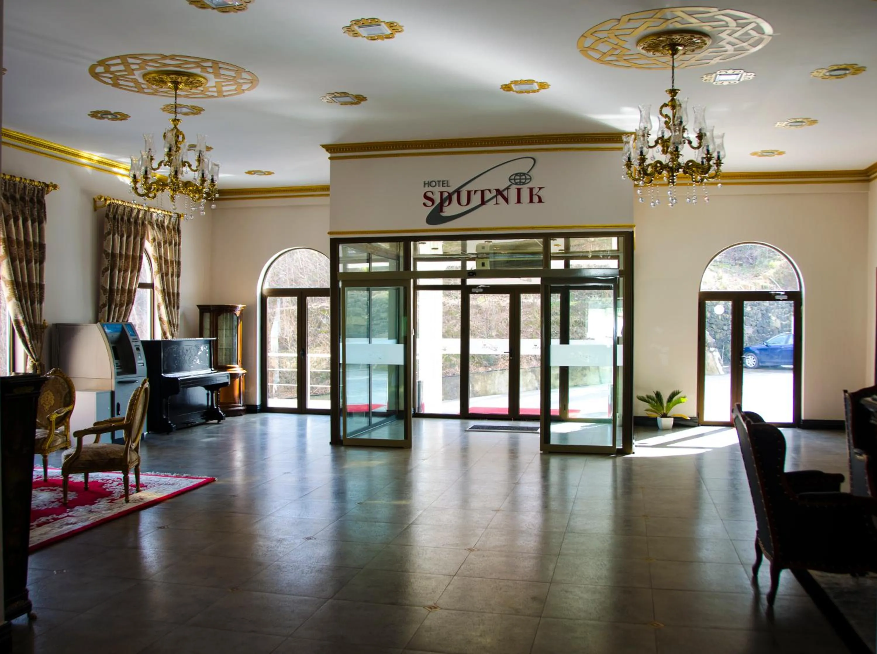 Lobby or reception in Sputnik Hotel Batumi
